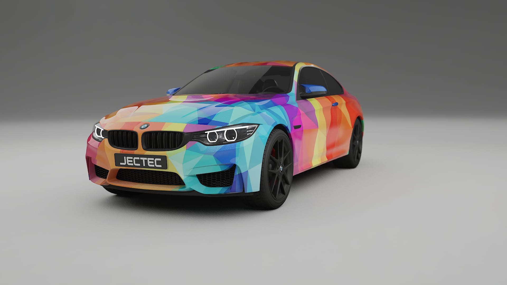 BMW M4 F82 VECTOR VIBE – Kit Wrap PPF Personalizat din Folie de Poliuretan Imprimabilă