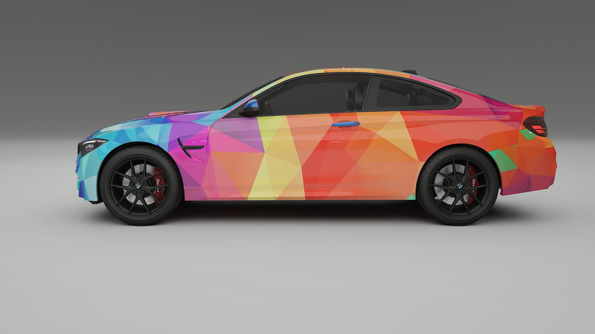 BMW M4 F82 VECTOR VIBE – Kit Wrap PPF Personalizat din Folie de Poliuretan Imprimabilă