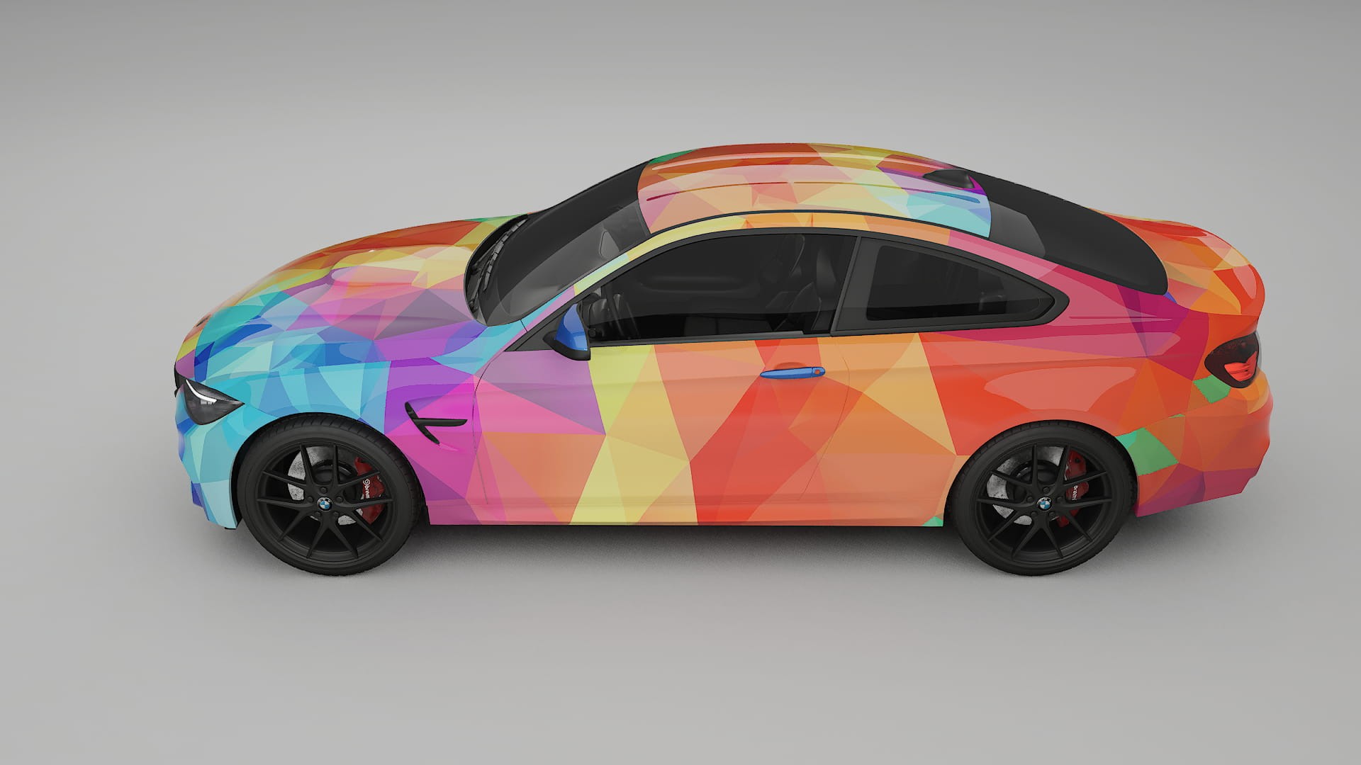 BMW M4 F82 VECTOR VIBE – Kit Wrap PPF Personalizat din Folie de Poliuretan Imprimabilă