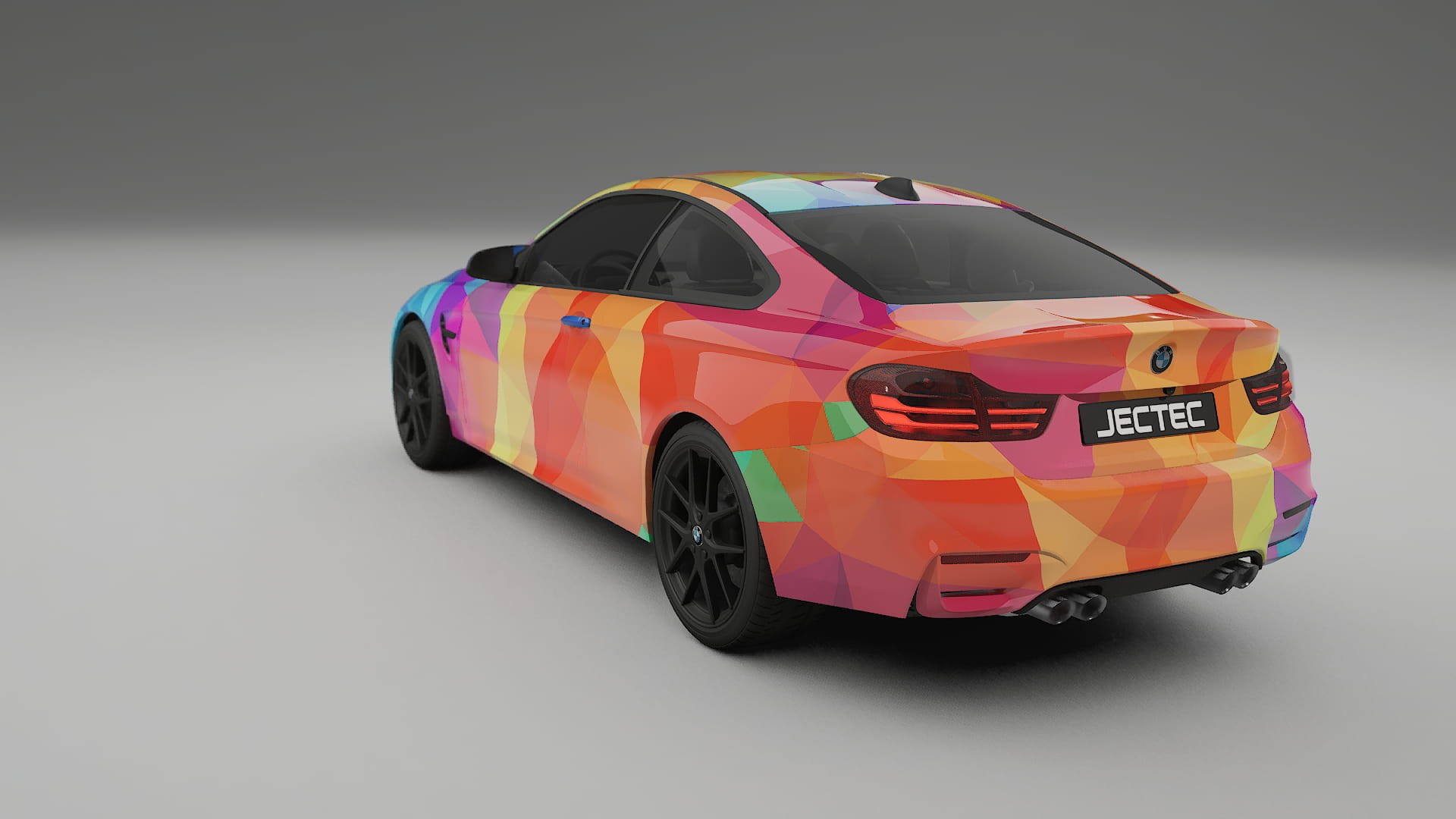 BMW M4 F82 VECTOR VIBE – Kit Wrap PPF Personalizat din Folie de Poliuretan Imprimabilă