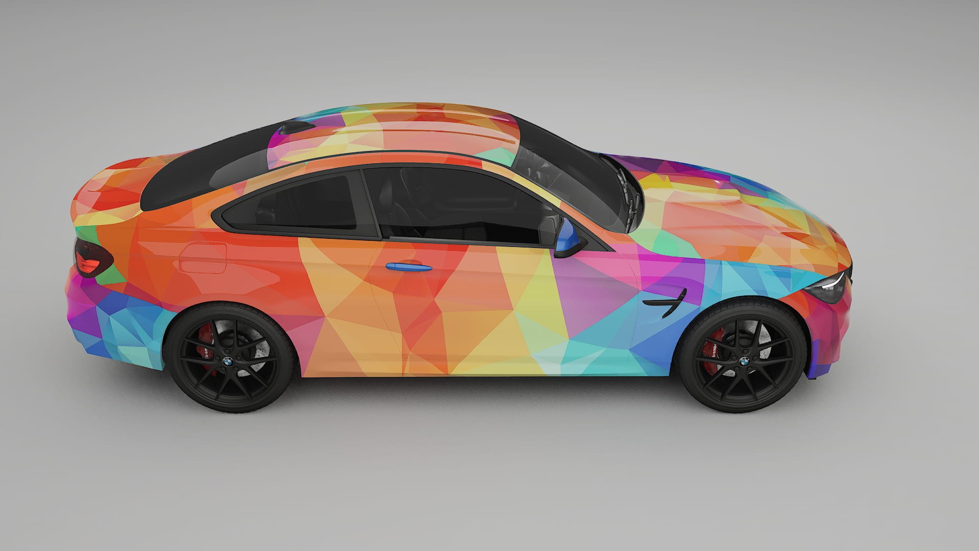 BMW M4 F82 VECTOR VIBE – Kit Wrap PPF Personalizat din Folie de Poliuretan Imprimabilă