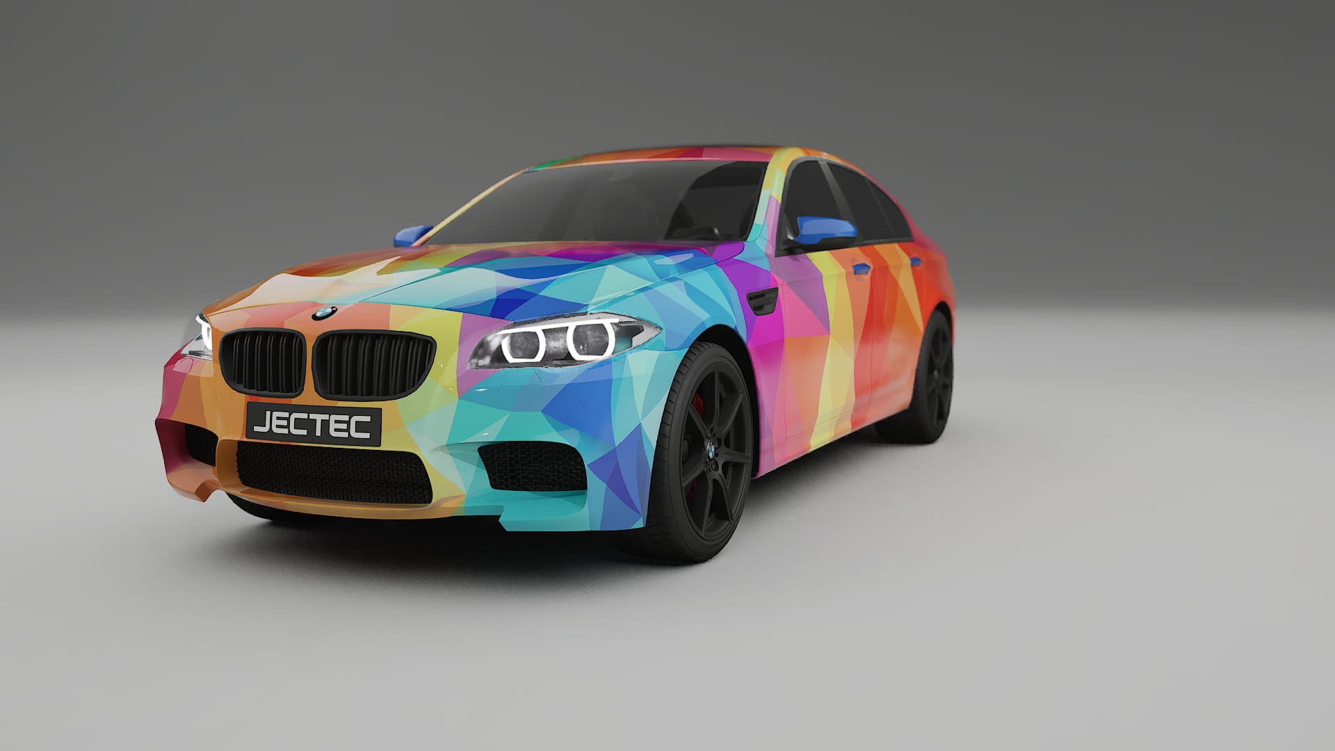 BMW M5 F10 VECTOR VIBE – Kit Wrap PPF Personalizat din Folie de Poliuretan Imprimabilă