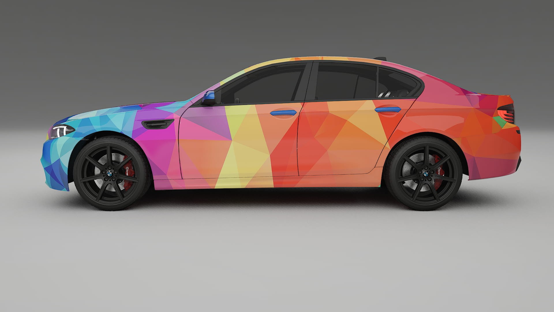 BMW M5 F10 VECTOR VIBE – Kit Wrap PPF Personalizat din Folie de Poliuretan Imprimabilă
