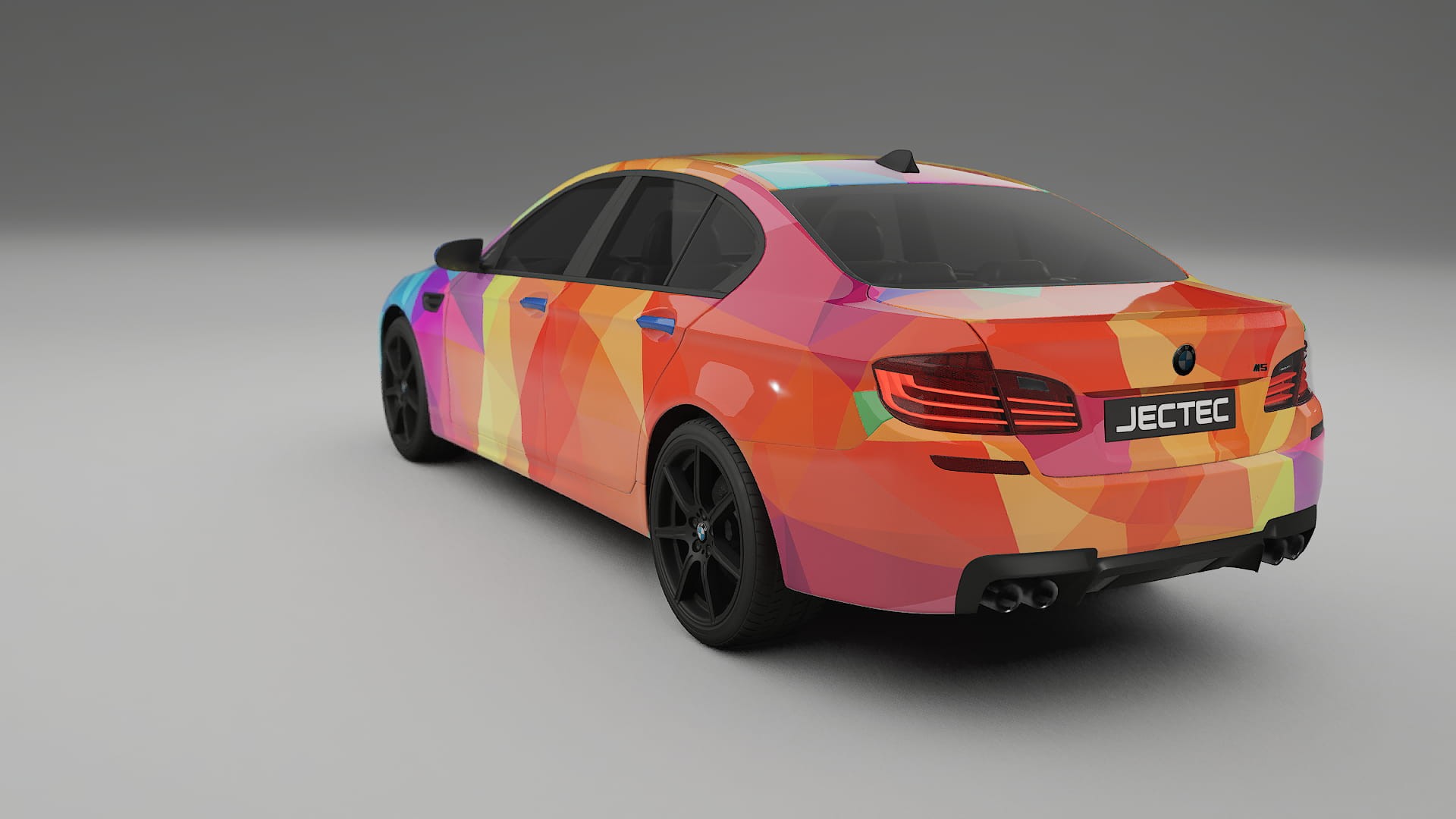BMW M5 F10 VECTOR VIBE – Kit Wrap PPF Personalizat din Folie de Poliuretan Imprimabilă