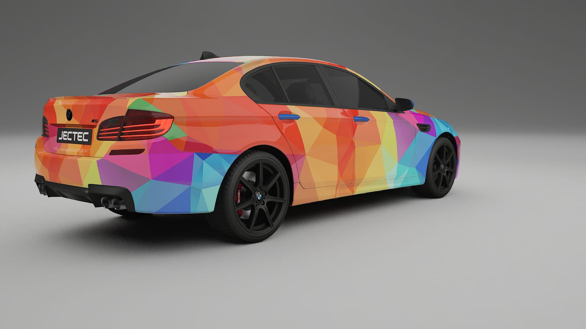 BMW M5 F10 VECTOR VIBE – Kit Wrap PPF Personalizat din Folie de Poliuretan Imprimabilă