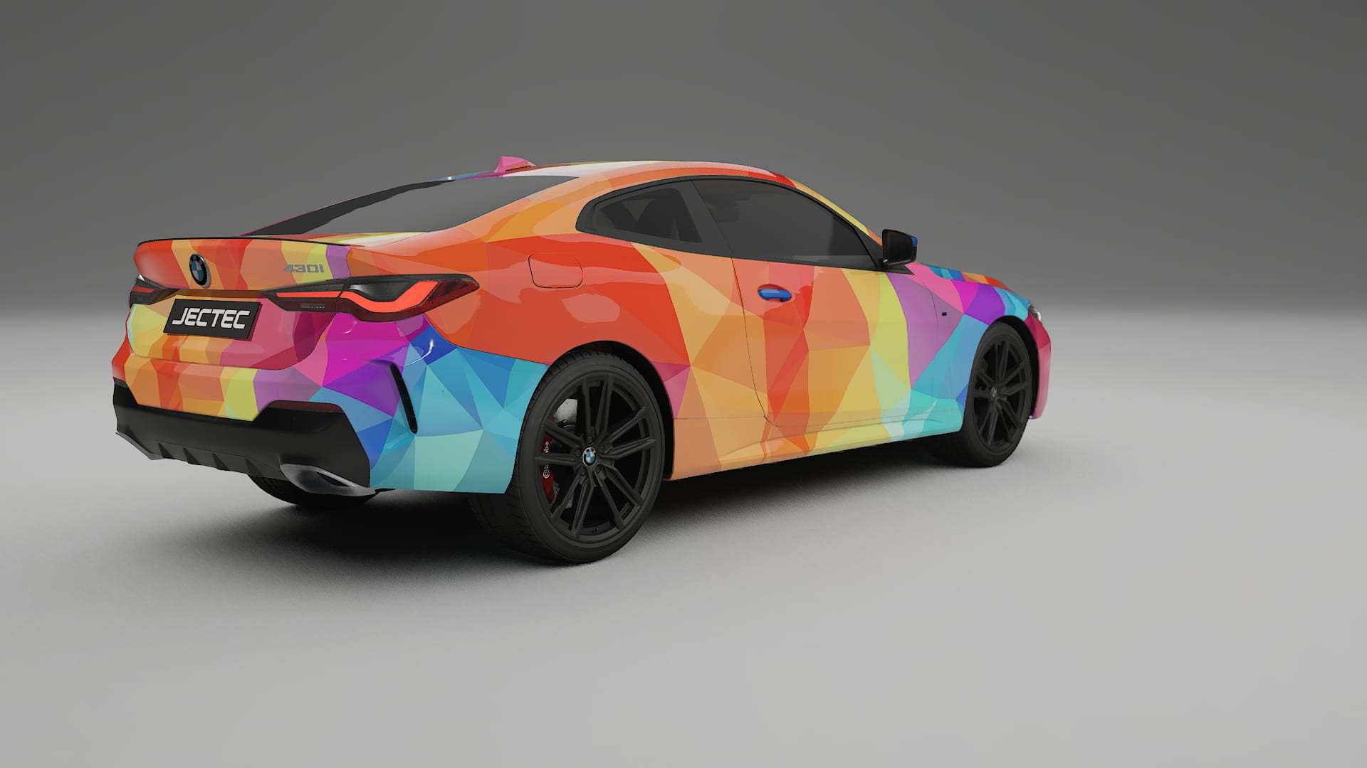 BMW M440i G26 VECTOR VIBE – Kit Wrap PPF Personalizat din Folie de Poliuretan Imprimabilă