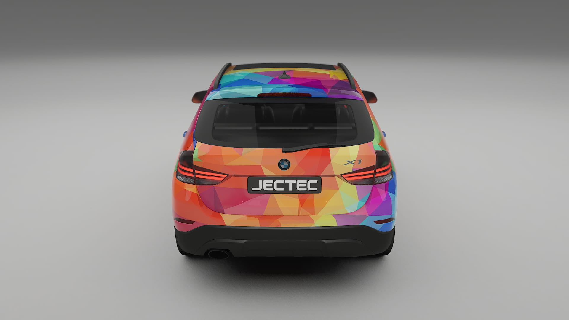 BMW X1 E84 VECTOR VIBE – Kit Wrap PPF Personalizat din Folie de Poliuretan Imprimabilă