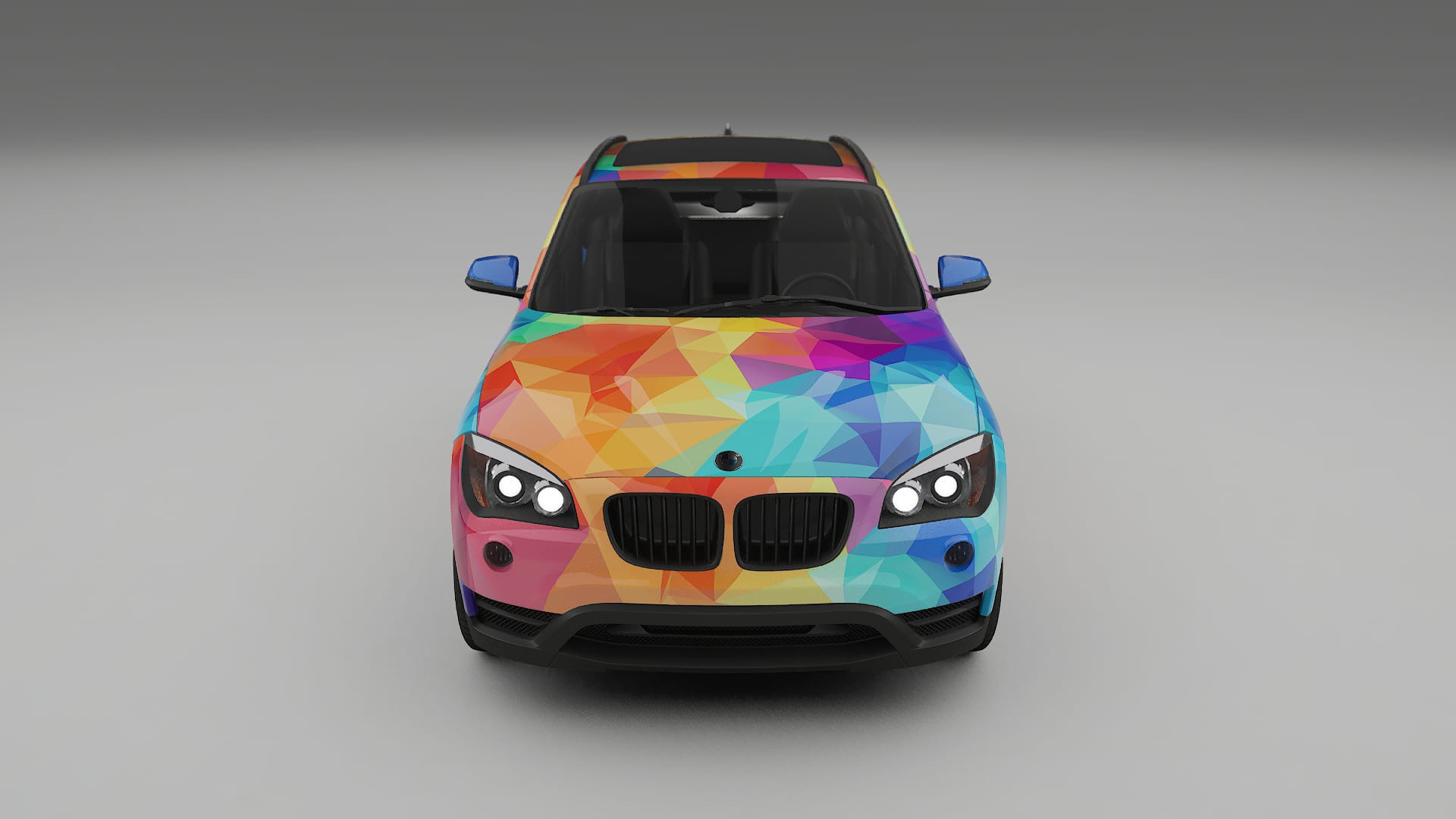 BMW X1 E84 VECTOR VIBE – Kit Wrap PPF Personalizat din Folie de Poliuretan Imprimabilă