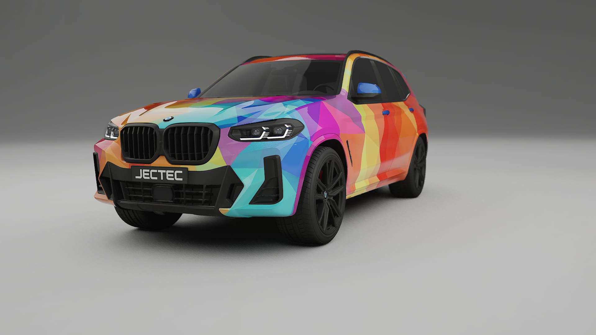 BMW X3 G01 facelift VECTOR VIBE – Kit Wrap PPF Personalizat din Folie de Poliuretan Imprimabilă