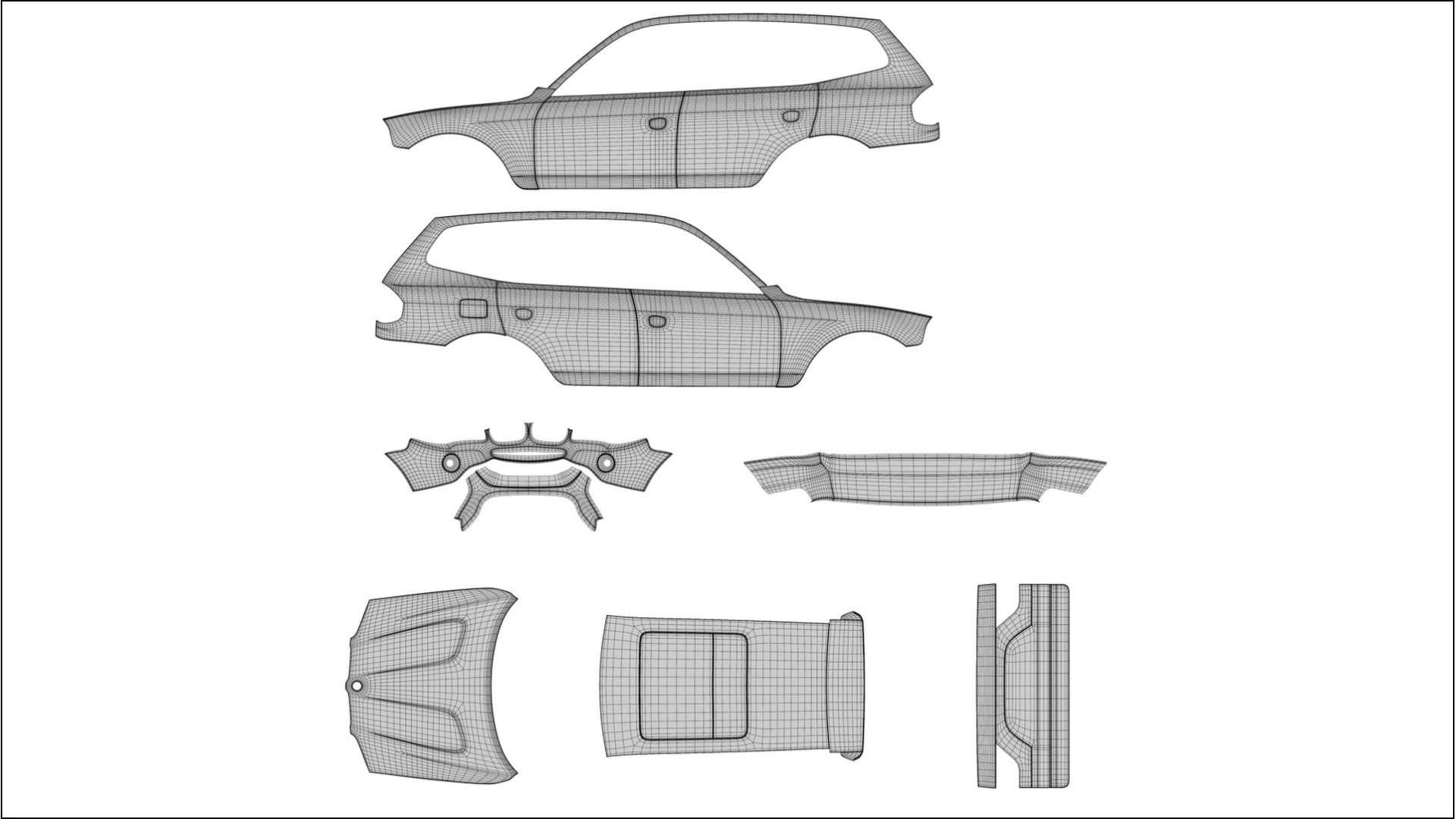 BMW X3 G01 facelift VECTOR VIBE – Kit Wrap PPF Personalizat din Folie de Poliuretan Imprimabilă 2