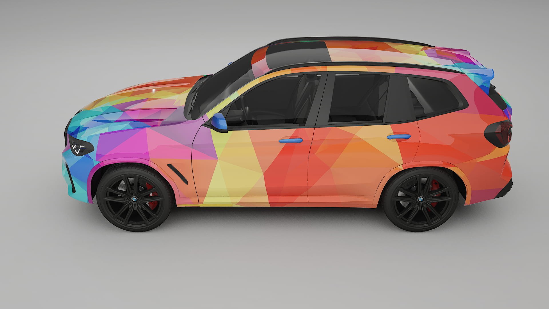 BMW X3 G01 facelift VECTOR VIBE – Kit Wrap PPF Personalizat din Folie de Poliuretan Imprimabilă