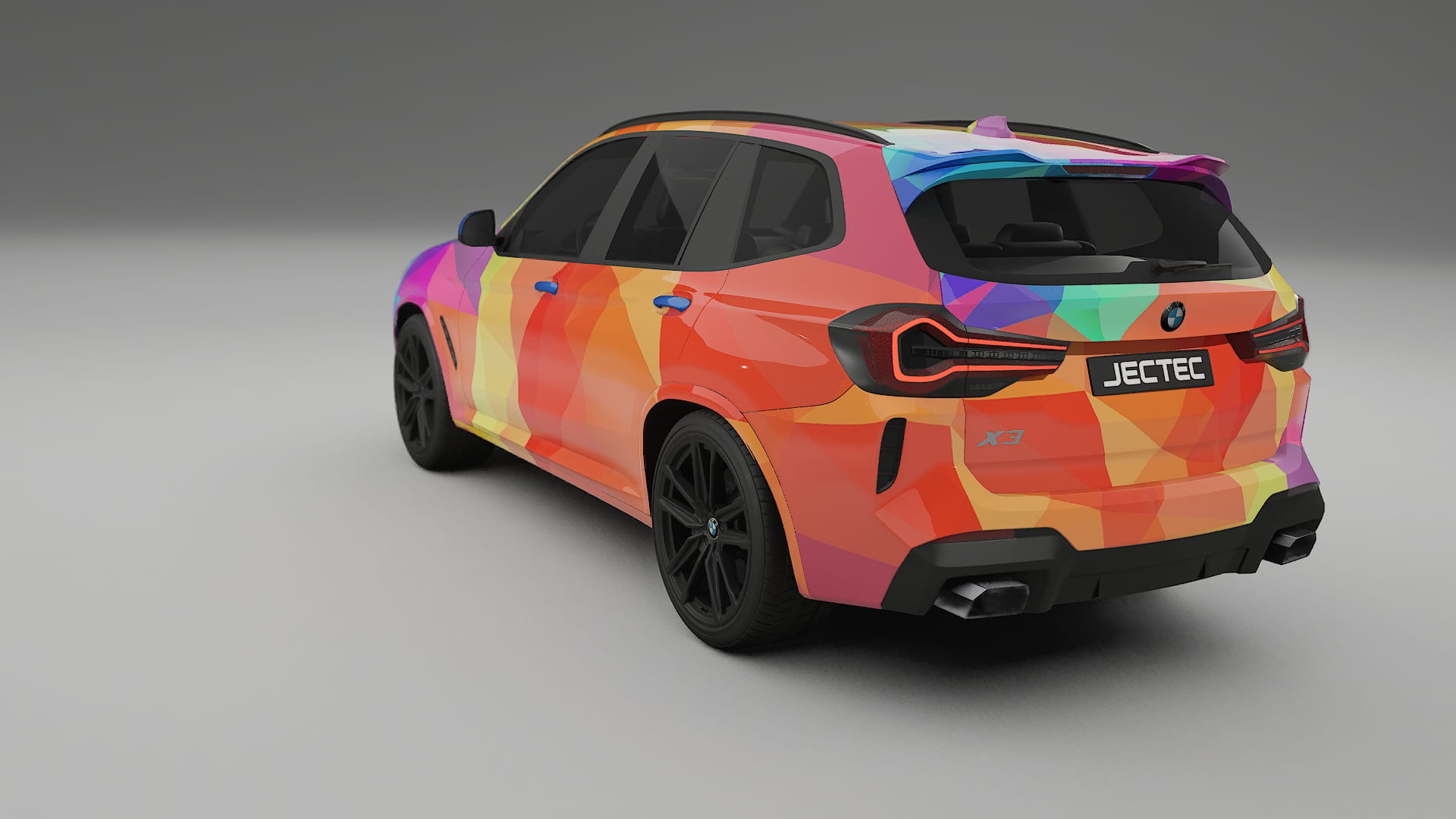 BMW X3 G01 facelift VECTOR VIBE – Kit Wrap PPF Personalizat din Folie de Poliuretan Imprimabilă