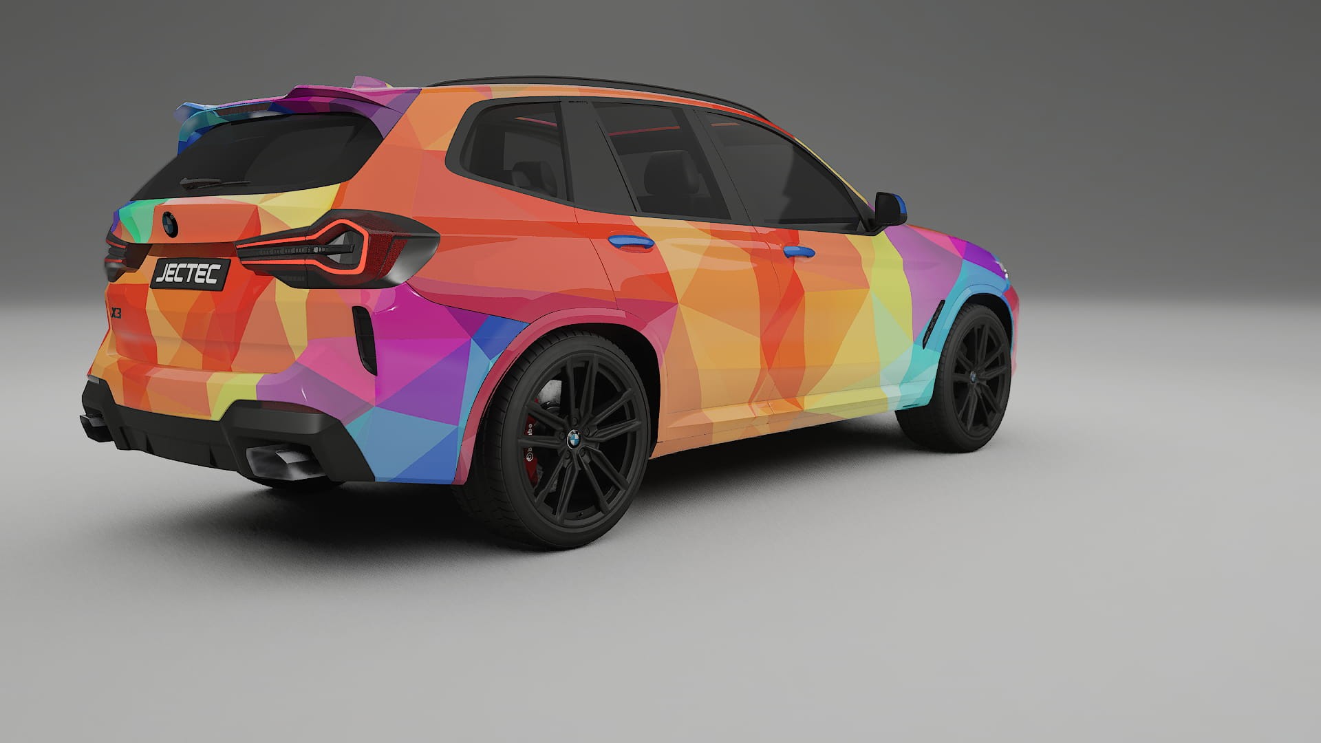 BMW X3 G01 facelift VECTOR VIBE – Kit Wrap PPF Personalizat din Folie de Poliuretan Imprimabilă