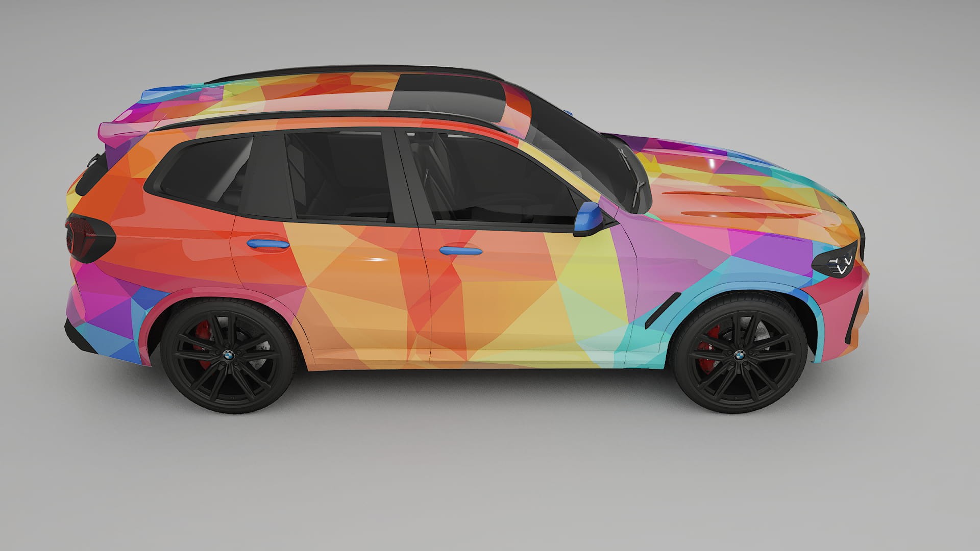 BMW X3 G01 facelift VECTOR VIBE – Kit Wrap PPF Personalizat din Folie de Poliuretan Imprimabilă
