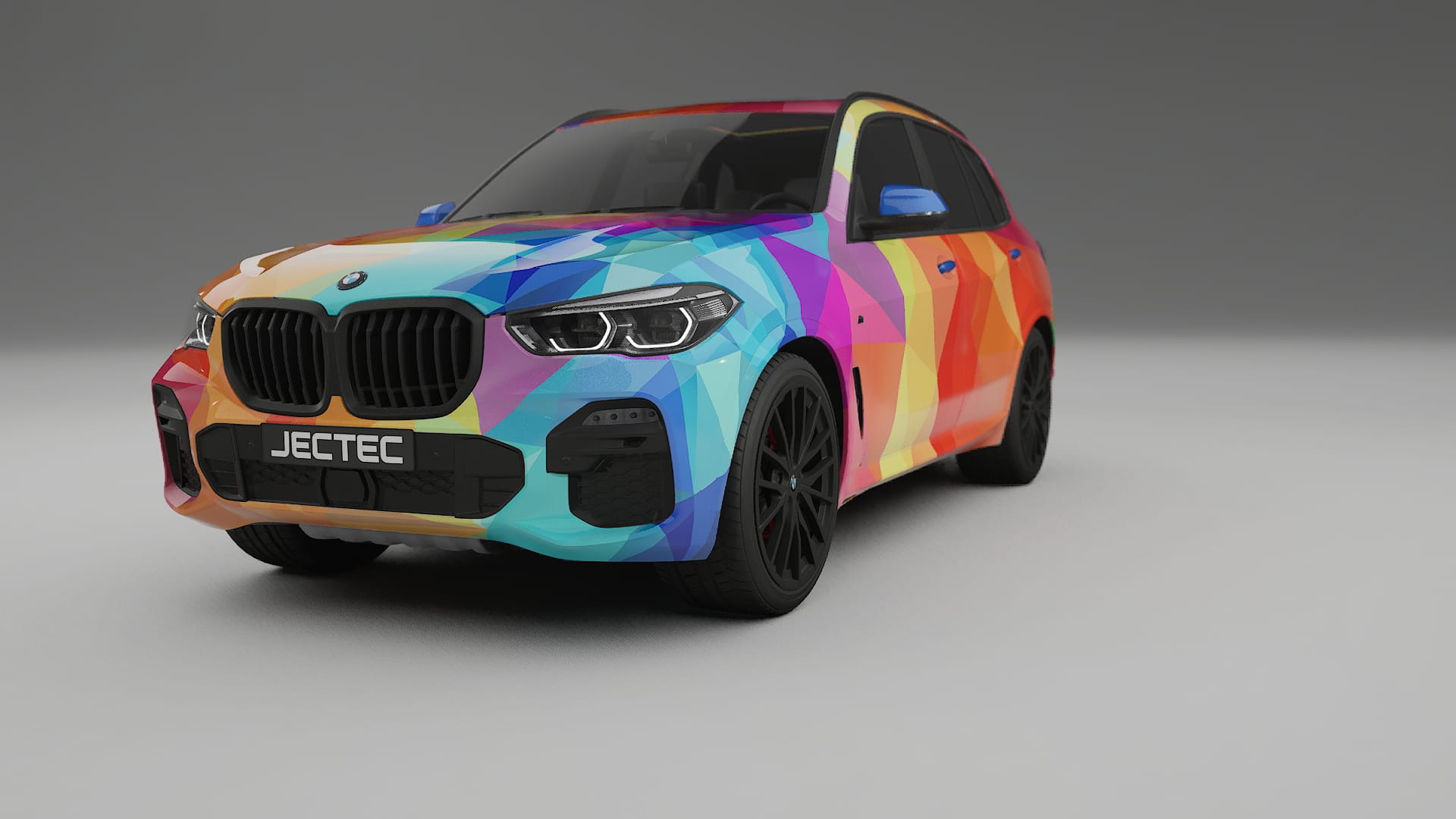 BMW X5 G05 M-Sport VECTOR VIBE – Kit Wrap PPF Personalizat din Folie de Poliuretan Imprimabilă