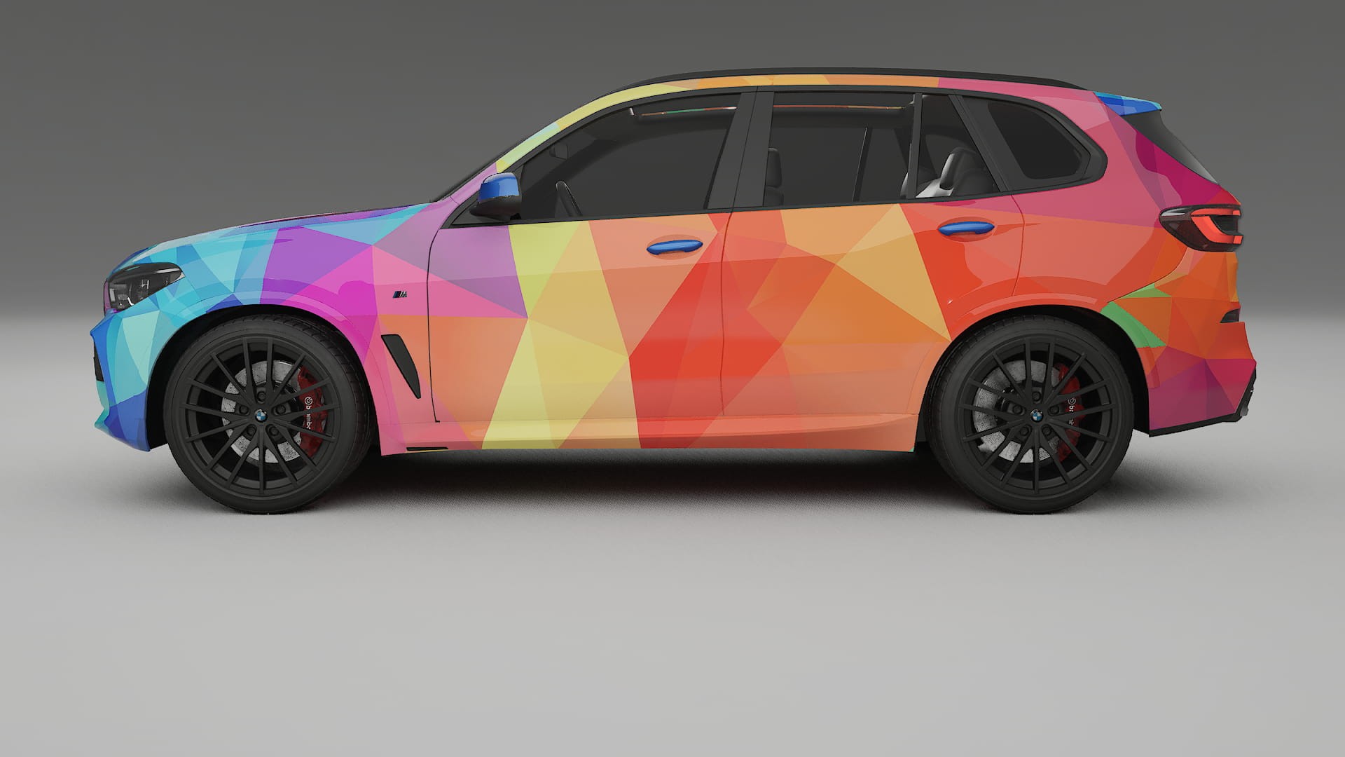 BMW X5 G05 M-Sport VECTOR VIBE – Kit Wrap PPF Personalizat din Folie de Poliuretan Imprimabilă