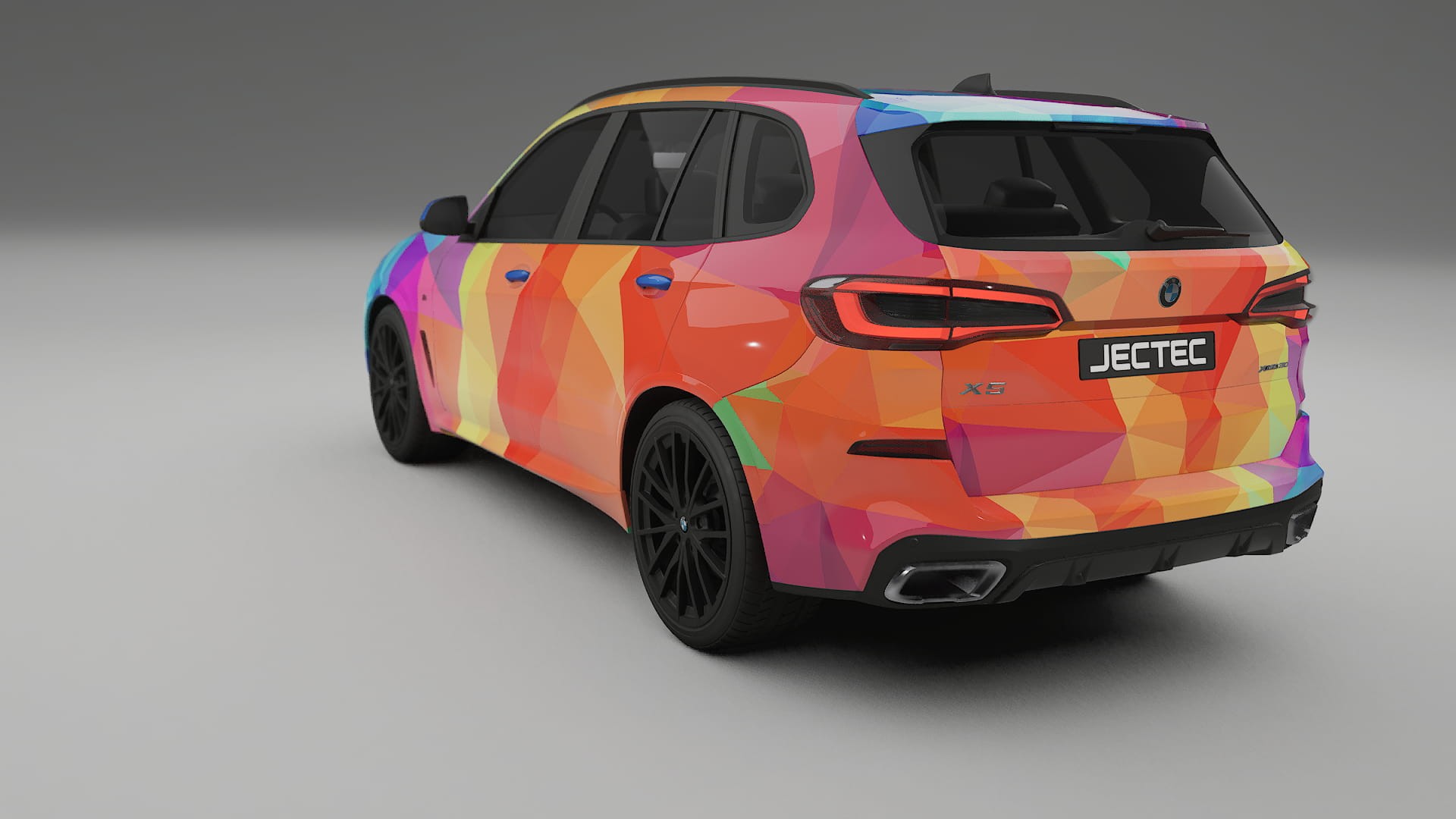 BMW X5 G05 M-Sport VECTOR VIBE – Kit Wrap PPF Personalizat din Folie de Poliuretan Imprimabilă