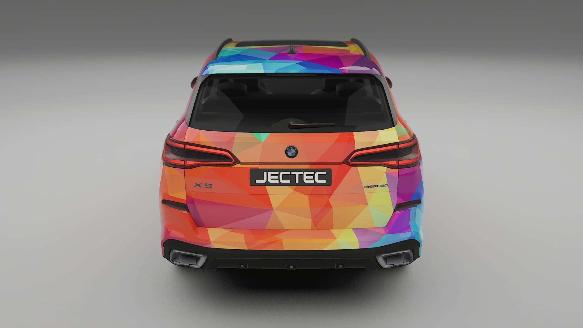 BMW X5 G05 M-Sport VECTOR VIBE – Kit Wrap PPF Personalizat din Folie de Poliuretan Imprimabilă