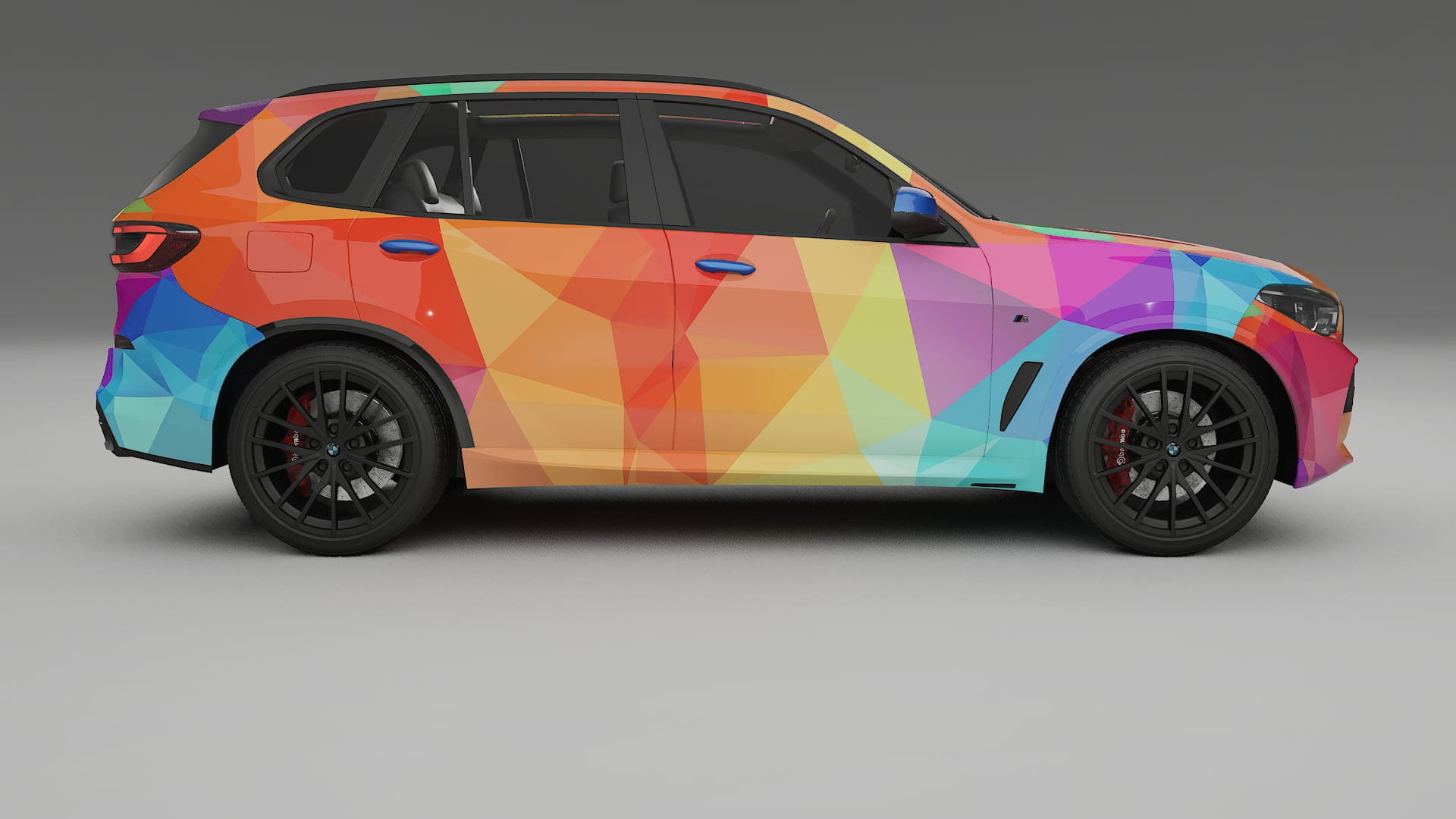 BMW X5 G05 M-Sport VECTOR VIBE – Kit Wrap PPF Personalizat din Folie de Poliuretan Imprimabilă