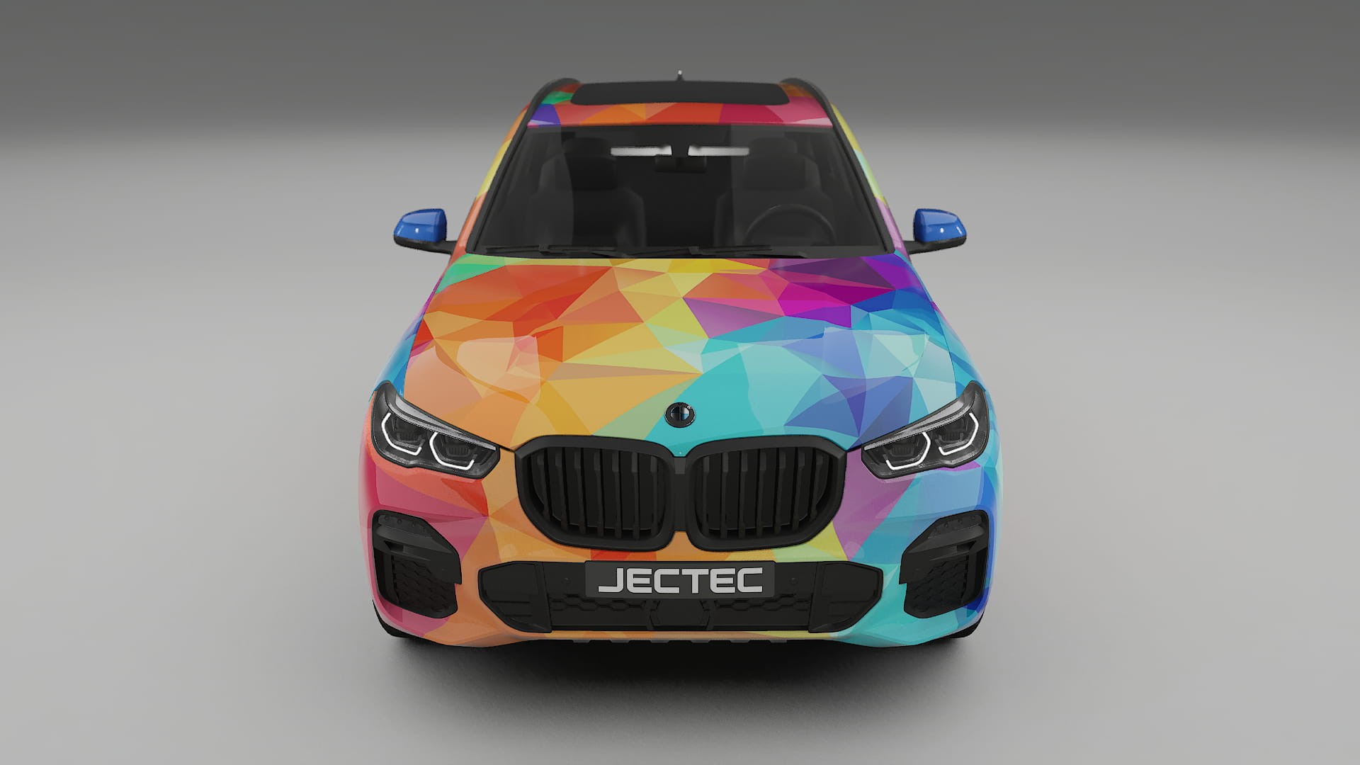 BMW X5 G05 M-Sport VECTOR VIBE – Kit Wrap PPF Personalizat din Folie de Poliuretan Imprimabilă