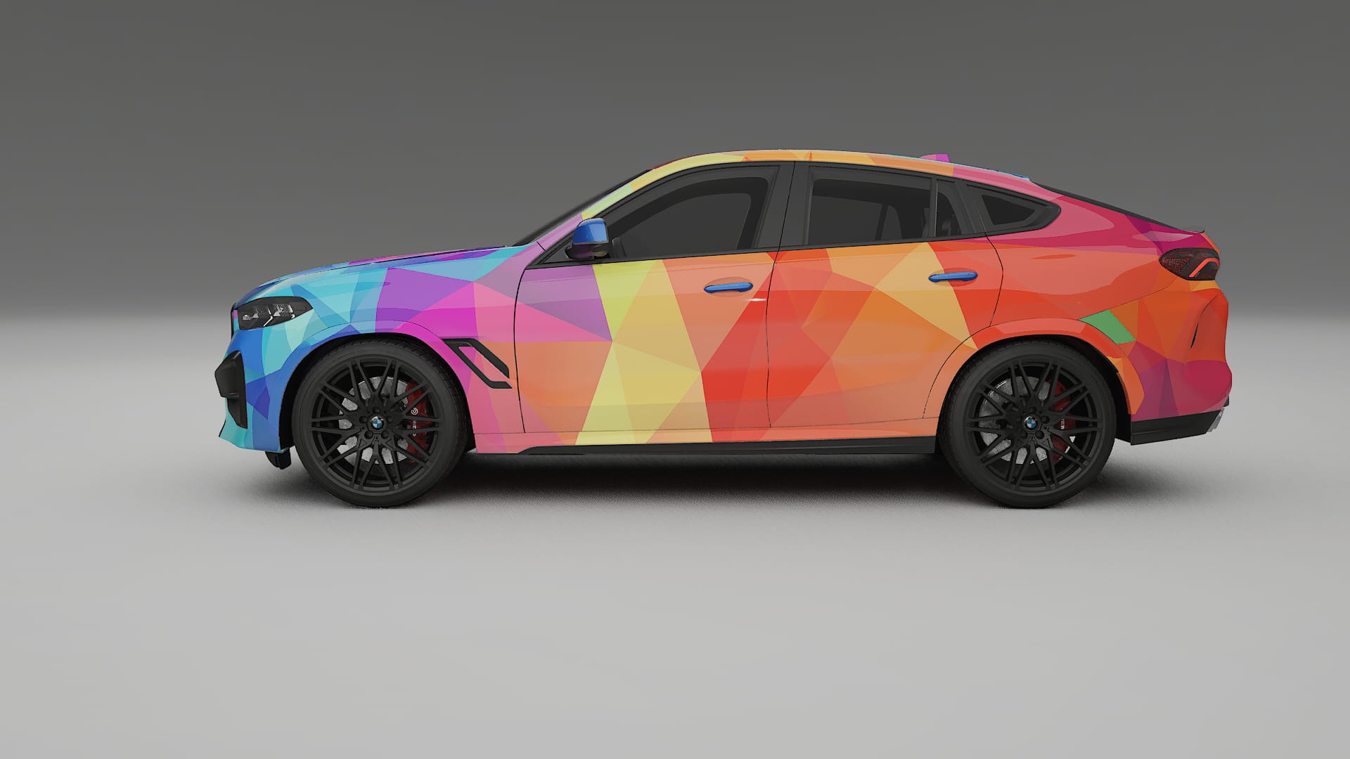 BMW X6 F96 Competition VECTOR VIBE – Kit Wrap PPF Personalizat din Folie de Poliuretan Imprimabilă