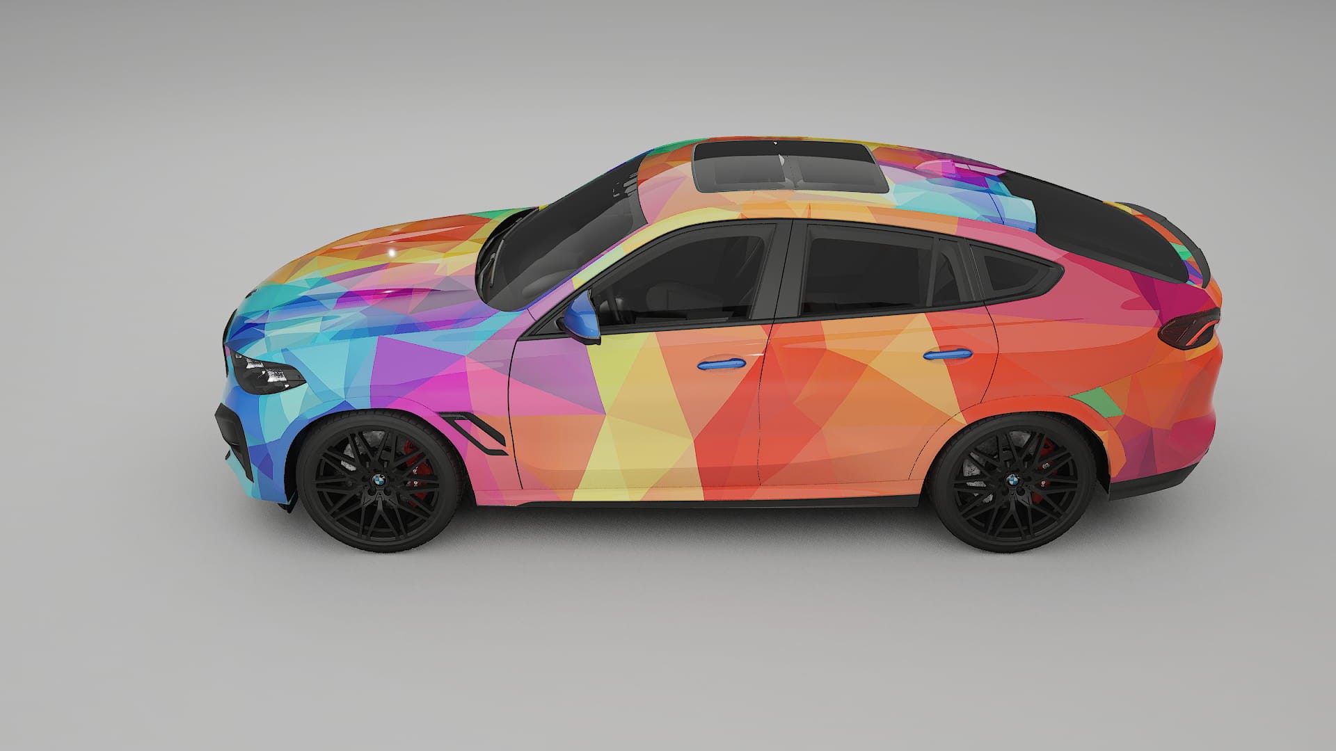 BMW X6 F96 Competition VECTOR VIBE – Kit Wrap PPF Personalizat din Folie de Poliuretan Imprimabilă