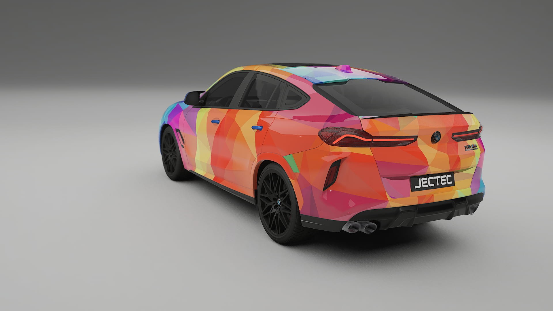 BMW X6 F96 Competition VECTOR VIBE – Kit Wrap PPF Personalizat din Folie de Poliuretan Imprimabilă
