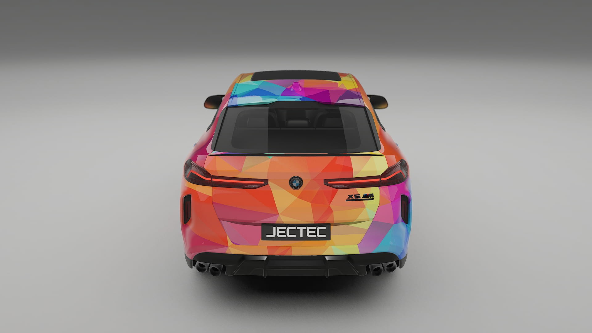 BMW X6 F96 Competition VECTOR VIBE – Kit Wrap PPF Personalizat din Folie de Poliuretan Imprimabilă