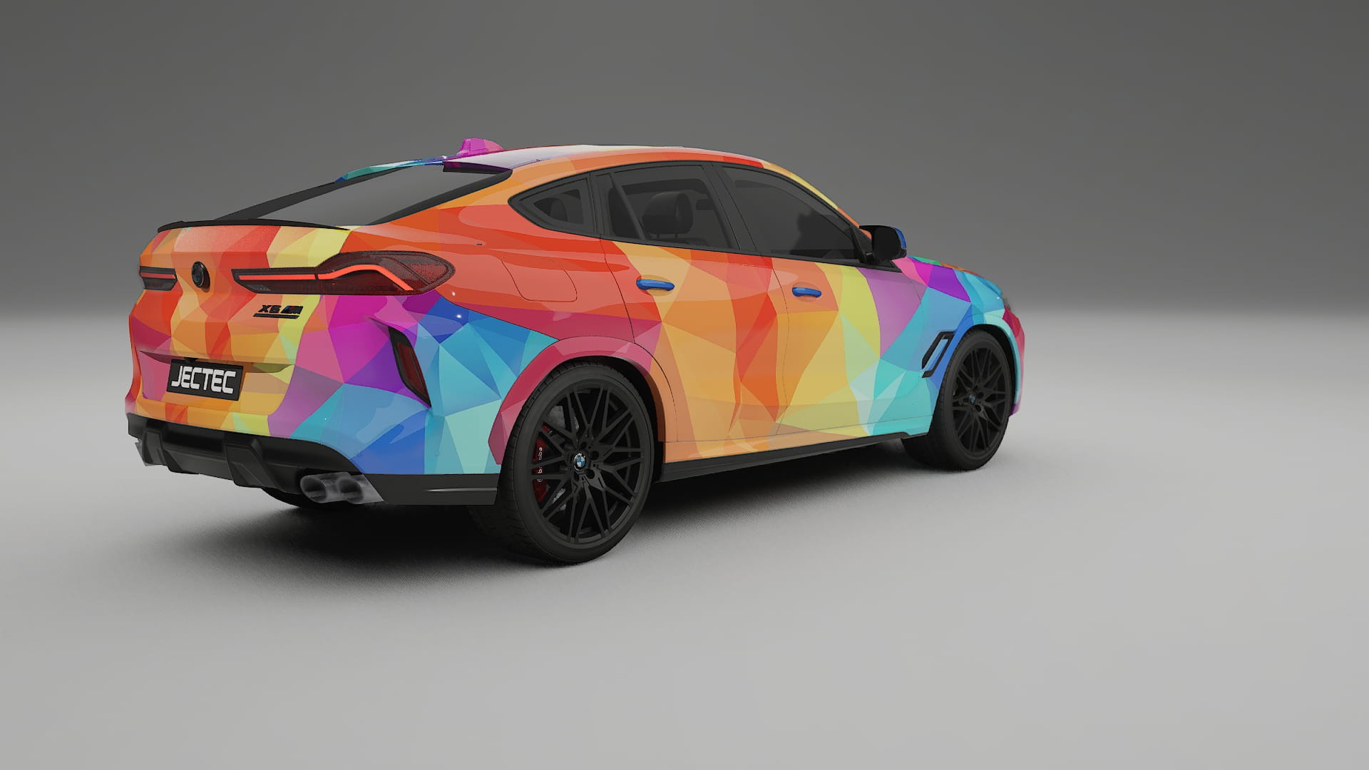 BMW X6 F96 Competition VECTOR VIBE – Kit Wrap PPF Personalizat din Folie de Poliuretan Imprimabilă