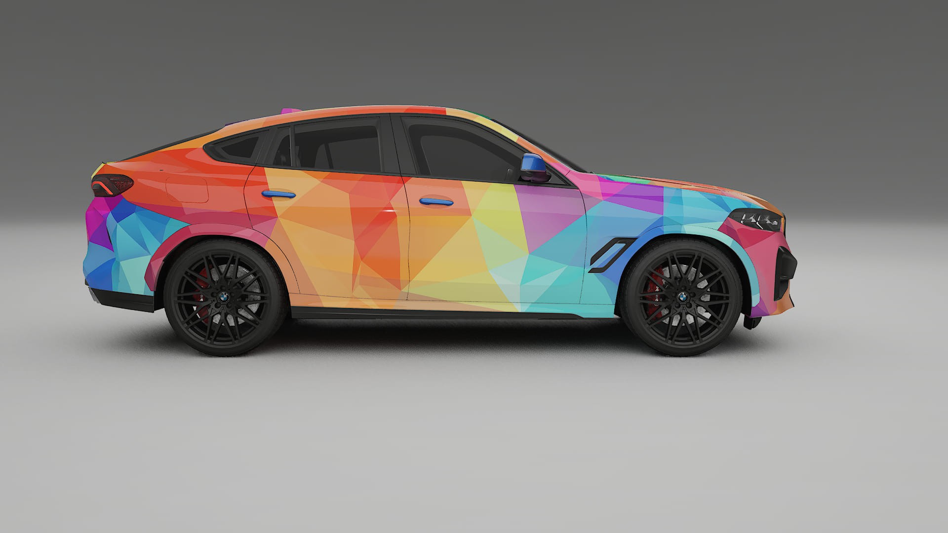 BMW X6 F96 Competition VECTOR VIBE – Kit Wrap PPF Personalizat din Folie de Poliuretan Imprimabilă