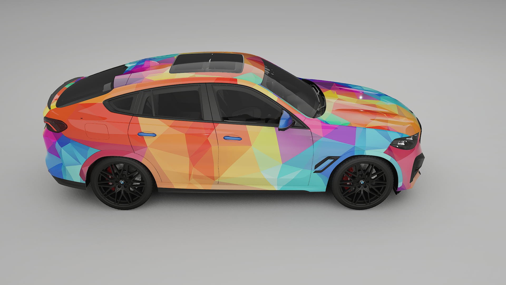 BMW X6 F96 Competition VECTOR VIBE – Kit Wrap PPF Personalizat din Folie de Poliuretan Imprimabilă