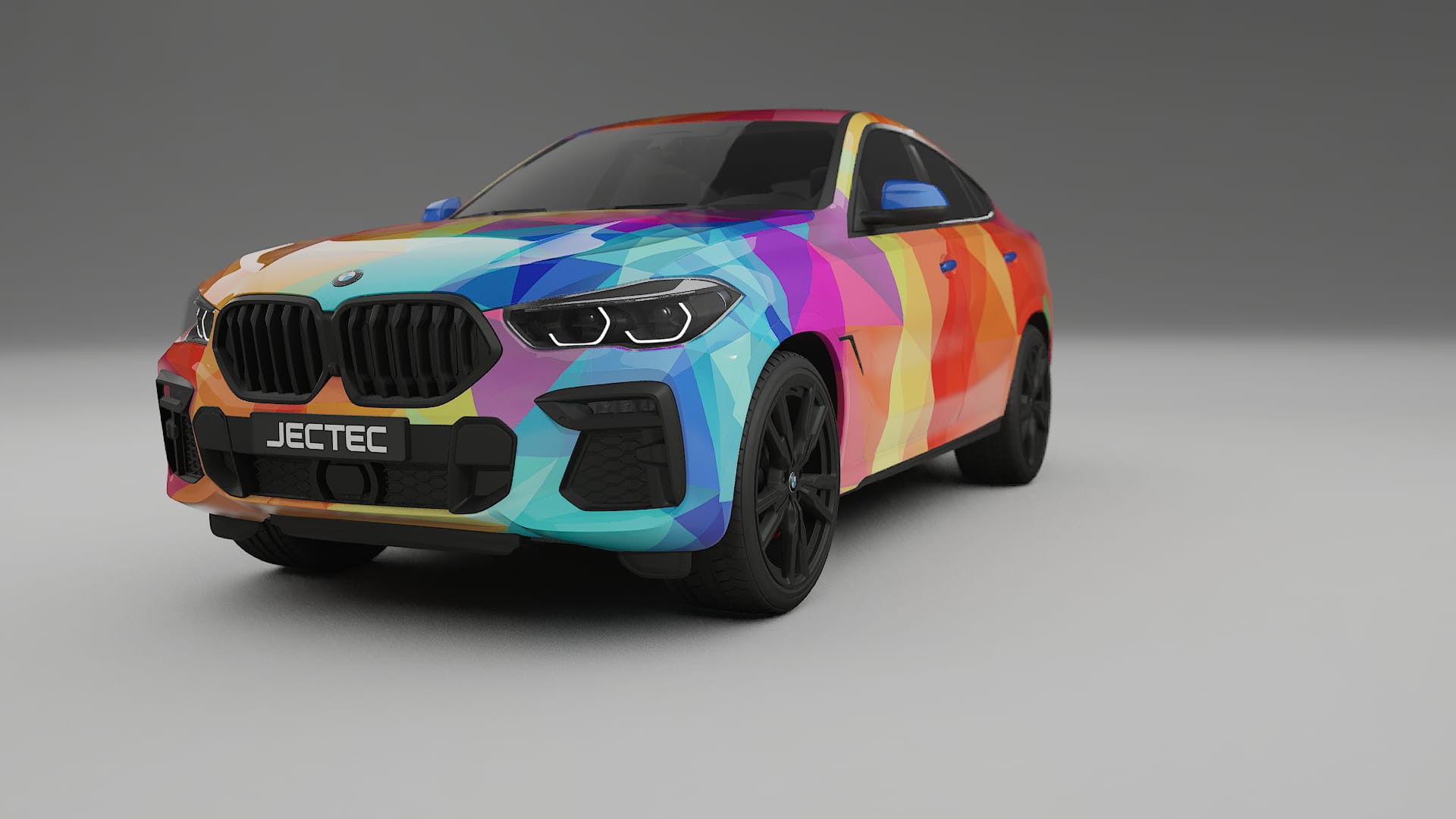 BMW X6 G06 F96 VECTOR VIBE – Kit Wrap PPF Personalizat din Folie de Poliuretan Imprimabilă