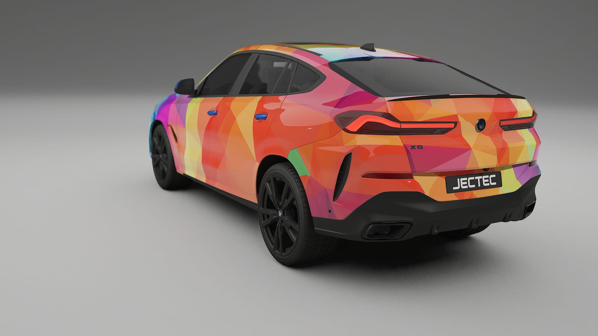 BMW X6 G06 F96 VECTOR VIBE – Kit Wrap PPF Personalizat din Folie de Poliuretan Imprimabilă