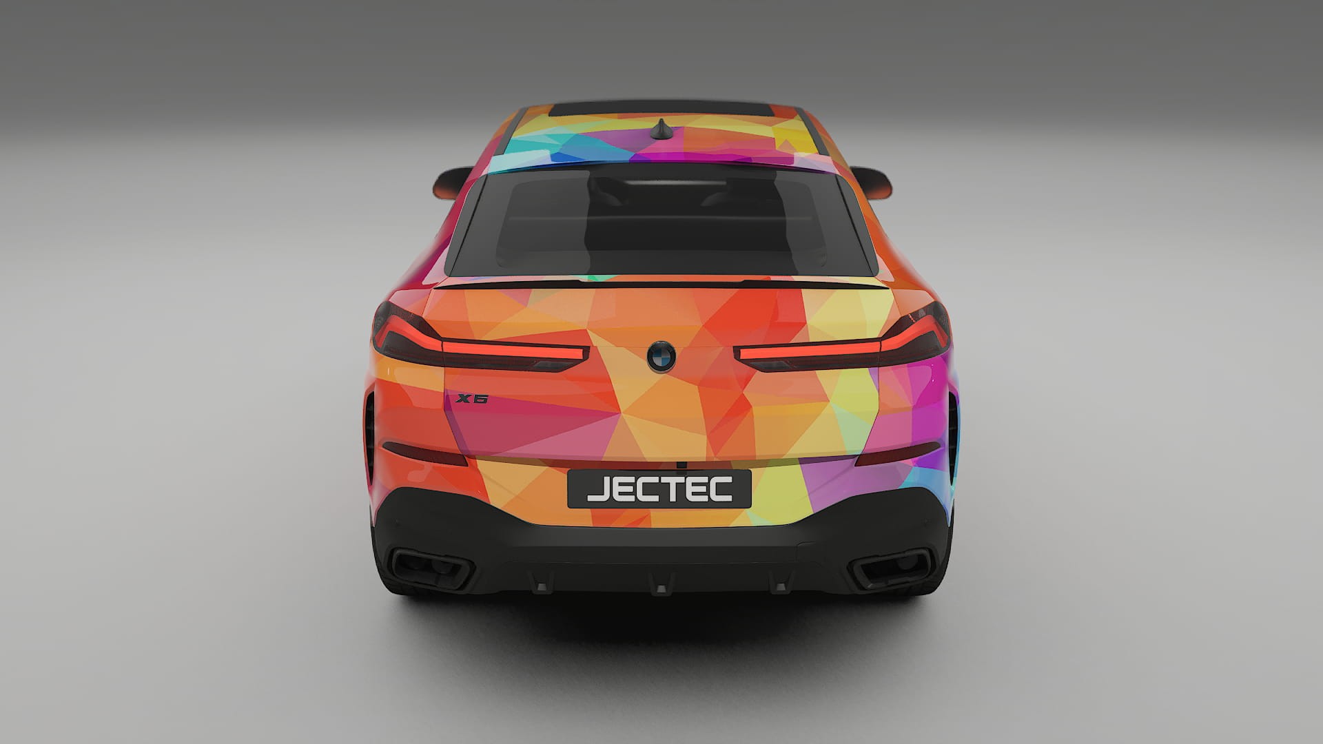 BMW X6 G06 F96 VECTOR VIBE – Kit Wrap PPF Personalizat din Folie de Poliuretan Imprimabilă