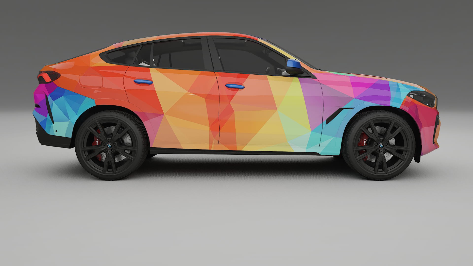 BMW X6 G06 F96 VECTOR VIBE – Kit Wrap PPF Personalizat din Folie de Poliuretan Imprimabilă