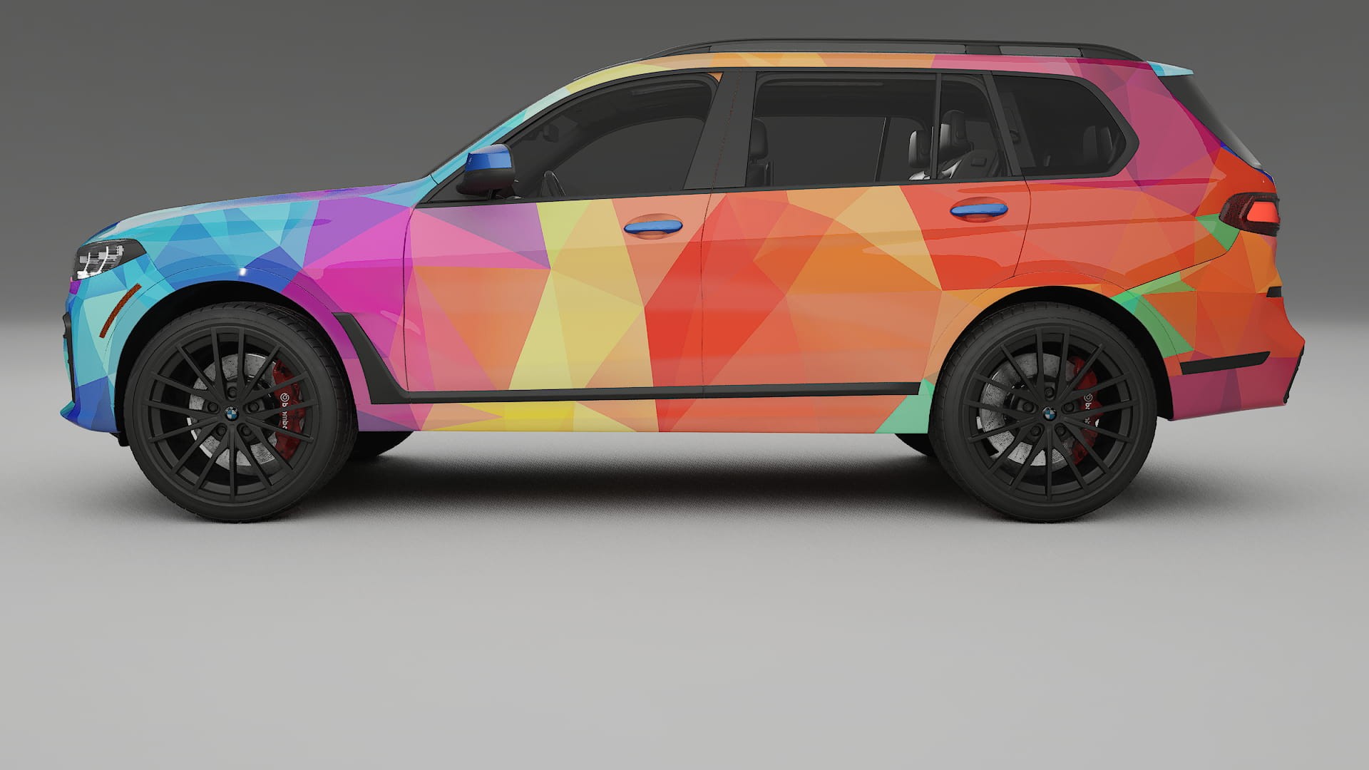BMW X7 M G07 VECTOR VIBE – Kit Wrap PPF Personalizat din Folie de Poliuretan Imprimabilă