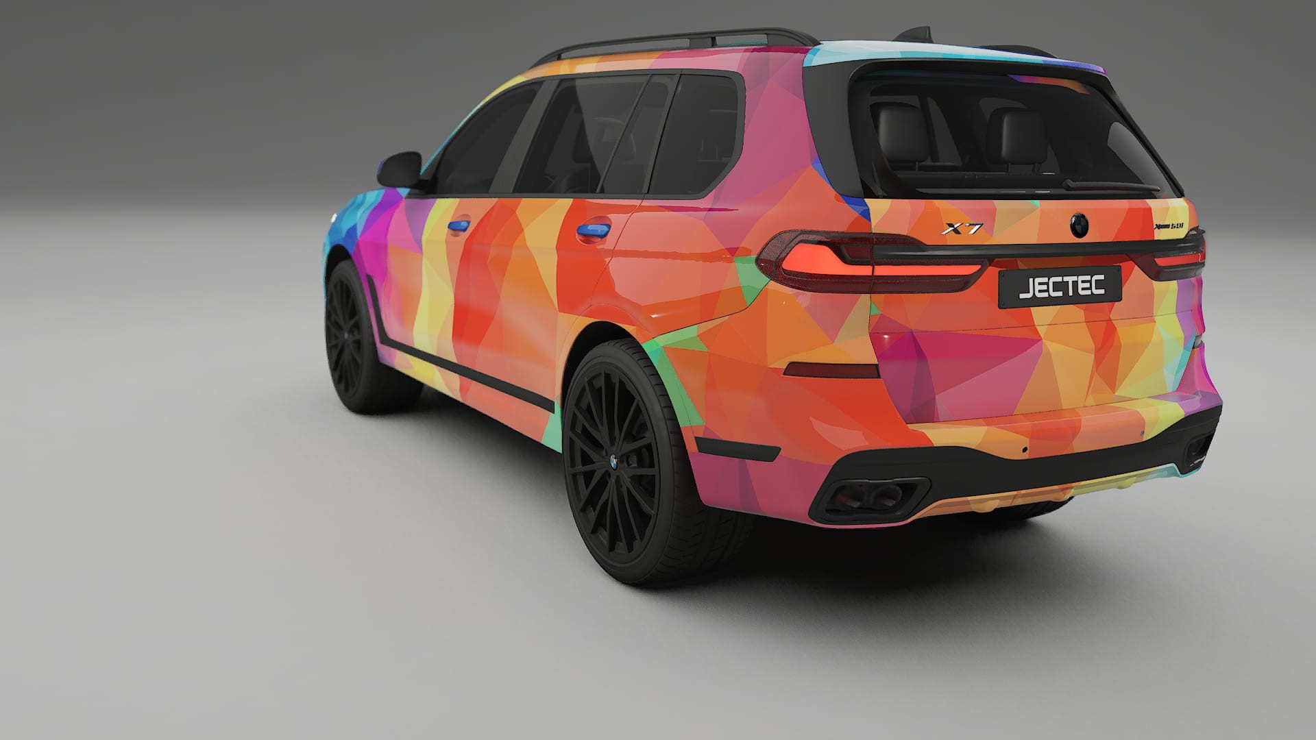BMW X7 M G07 VECTOR VIBE – Kit Wrap PPF Personalizat din Folie de Poliuretan Imprimabilă