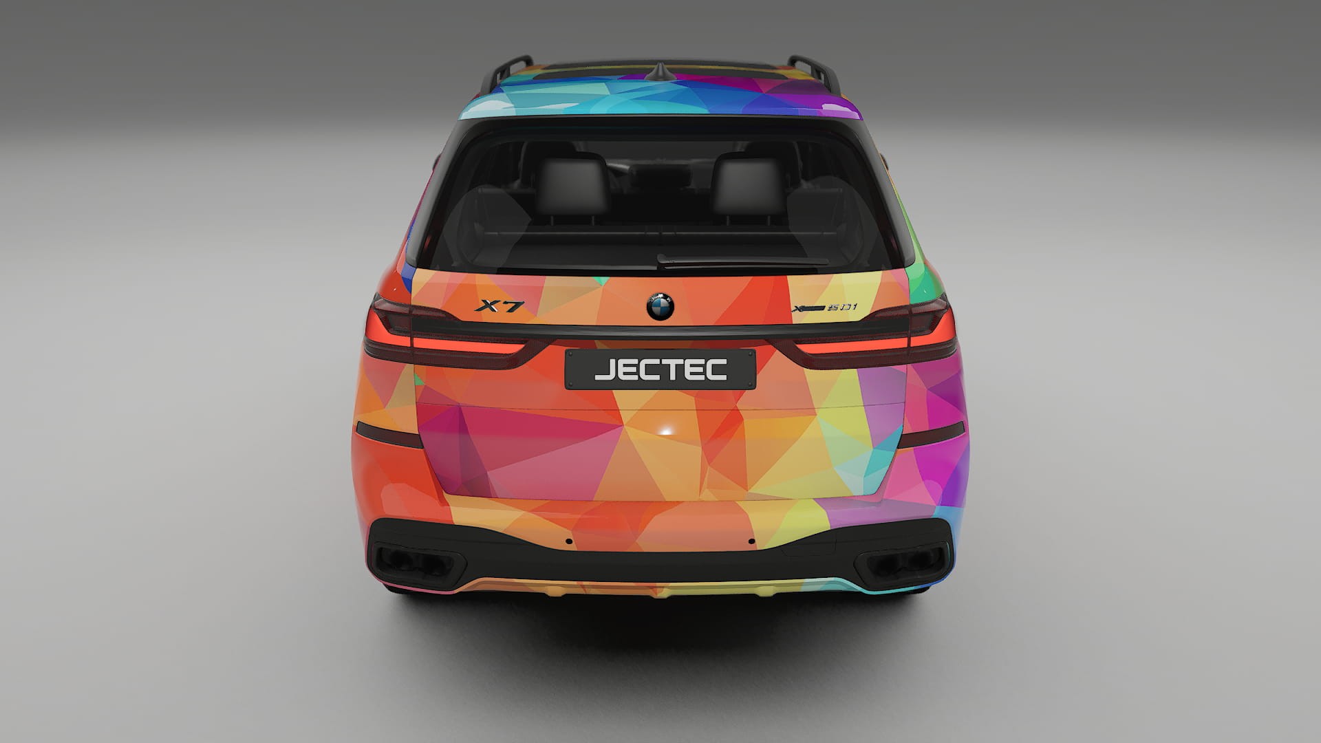 BMW X7 M G07 VECTOR VIBE – Kit Wrap PPF Personalizat din Folie de Poliuretan Imprimabilă