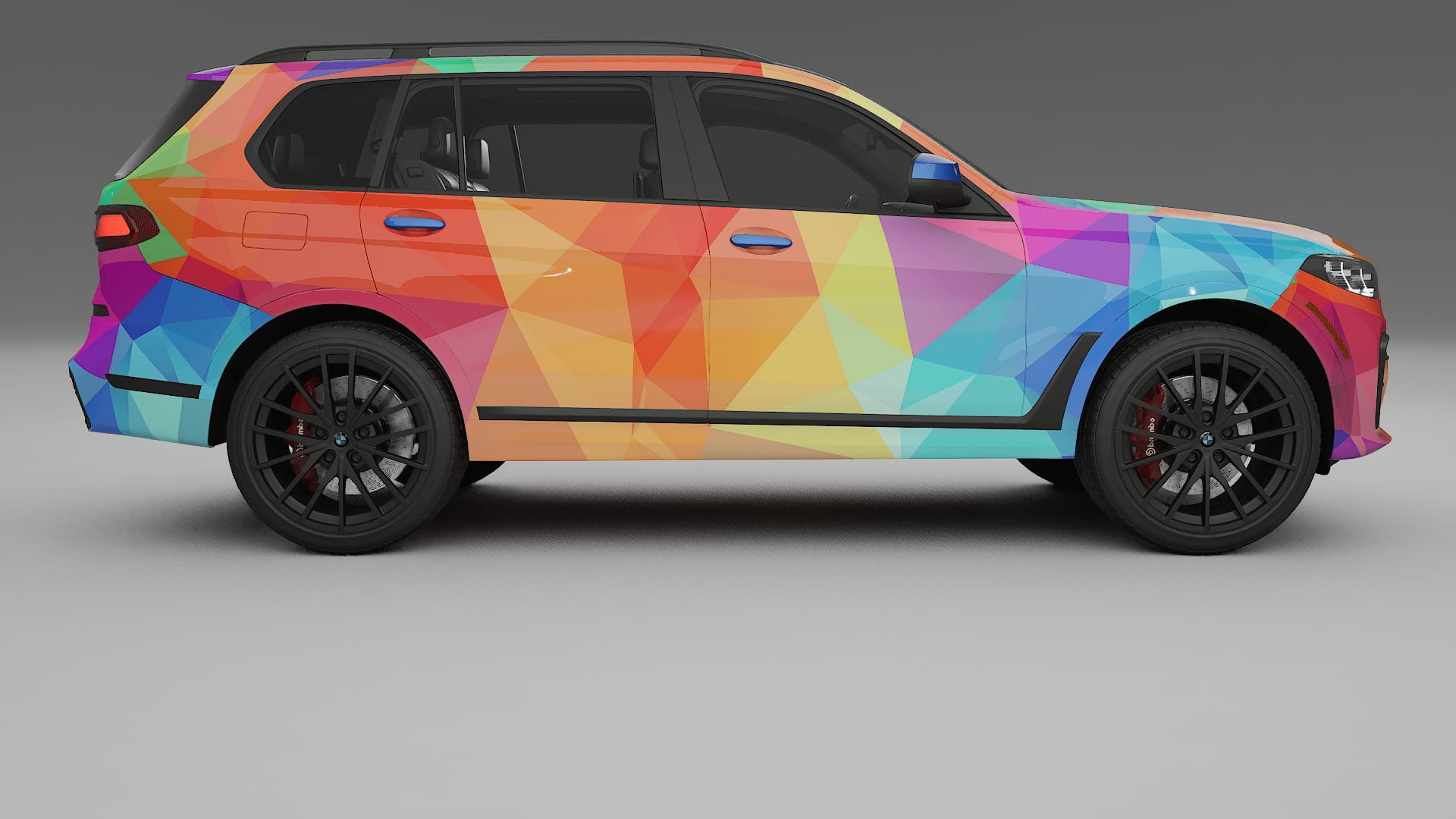 BMW X7 M G07 VECTOR VIBE – Kit Wrap PPF Personalizat din Folie de Poliuretan Imprimabilă