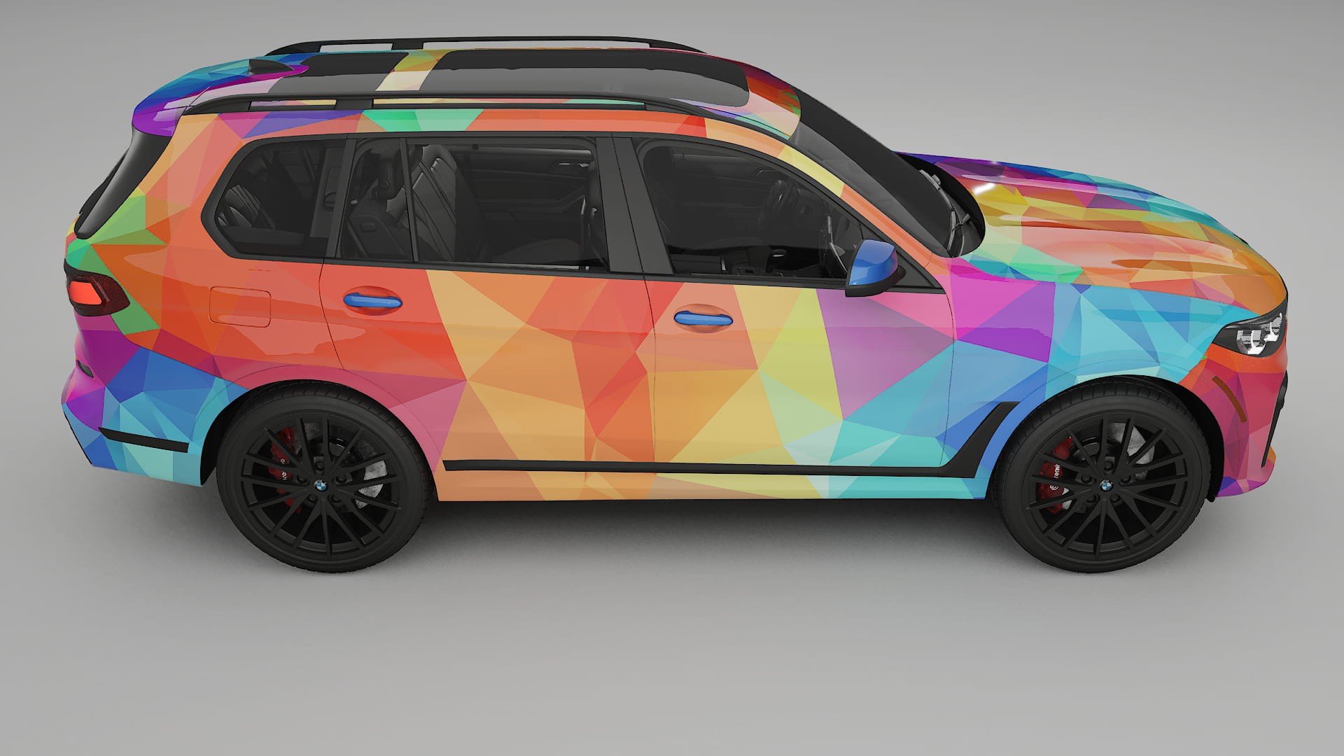 BMW X7 M G07 VECTOR VIBE – Kit Wrap PPF Personalizat din Folie de Poliuretan Imprimabilă