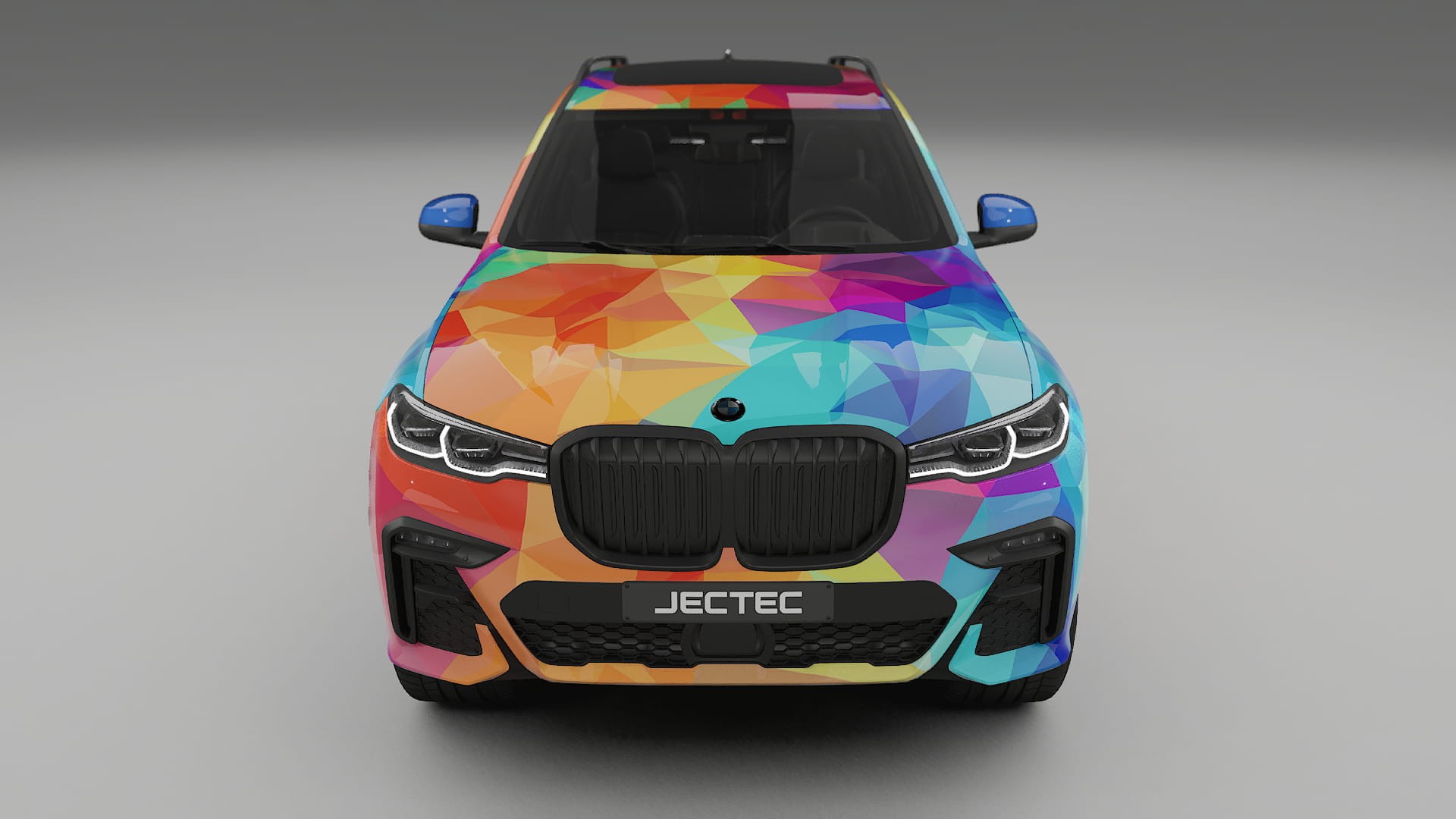 BMW X7 M G07 VECTOR VIBE – Kit Wrap PPF Personalizat din Folie de Poliuretan Imprimabilă