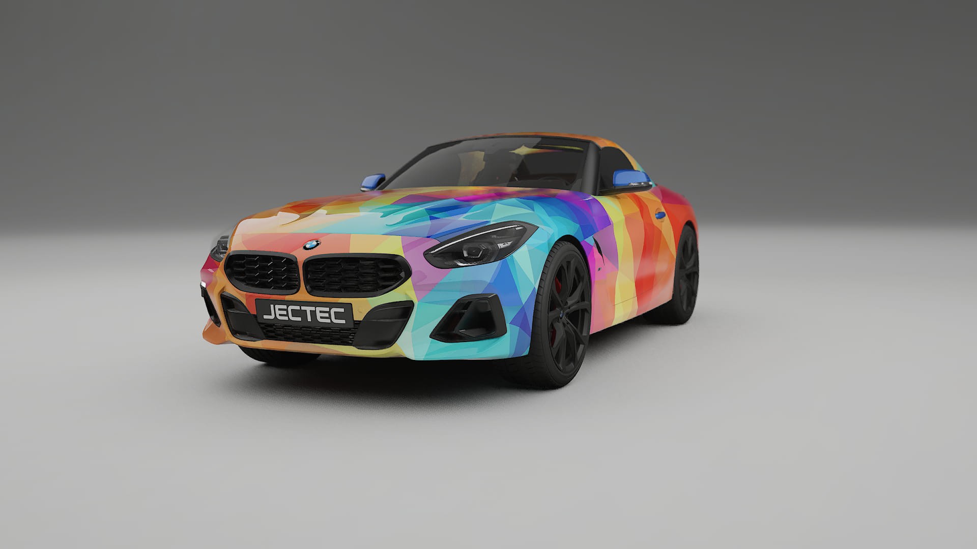 BMW Z4 G29 VECTOR VIBE – Kit Wrap PPF Personalizat din Folie de Poliuretan Imprimabilă