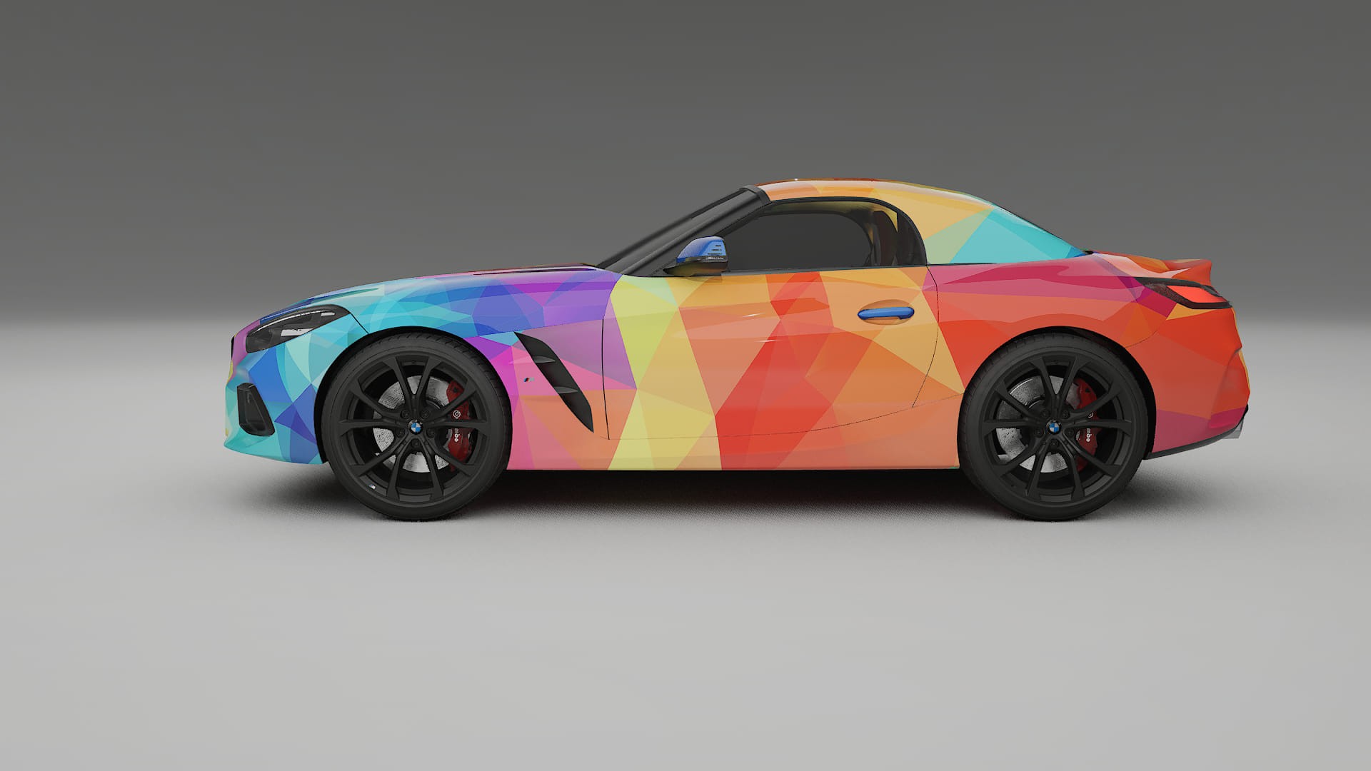 BMW Z4 G29 VECTOR VIBE – Kit Wrap PPF Personalizat din Folie de Poliuretan Imprimabilă