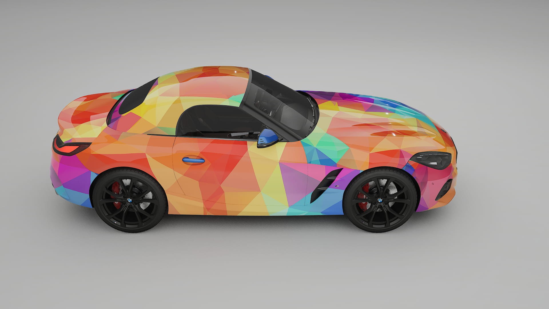 BMW Z4 G29 VECTOR VIBE – Kit Wrap PPF Personalizat din Folie de Poliuretan Imprimabilă