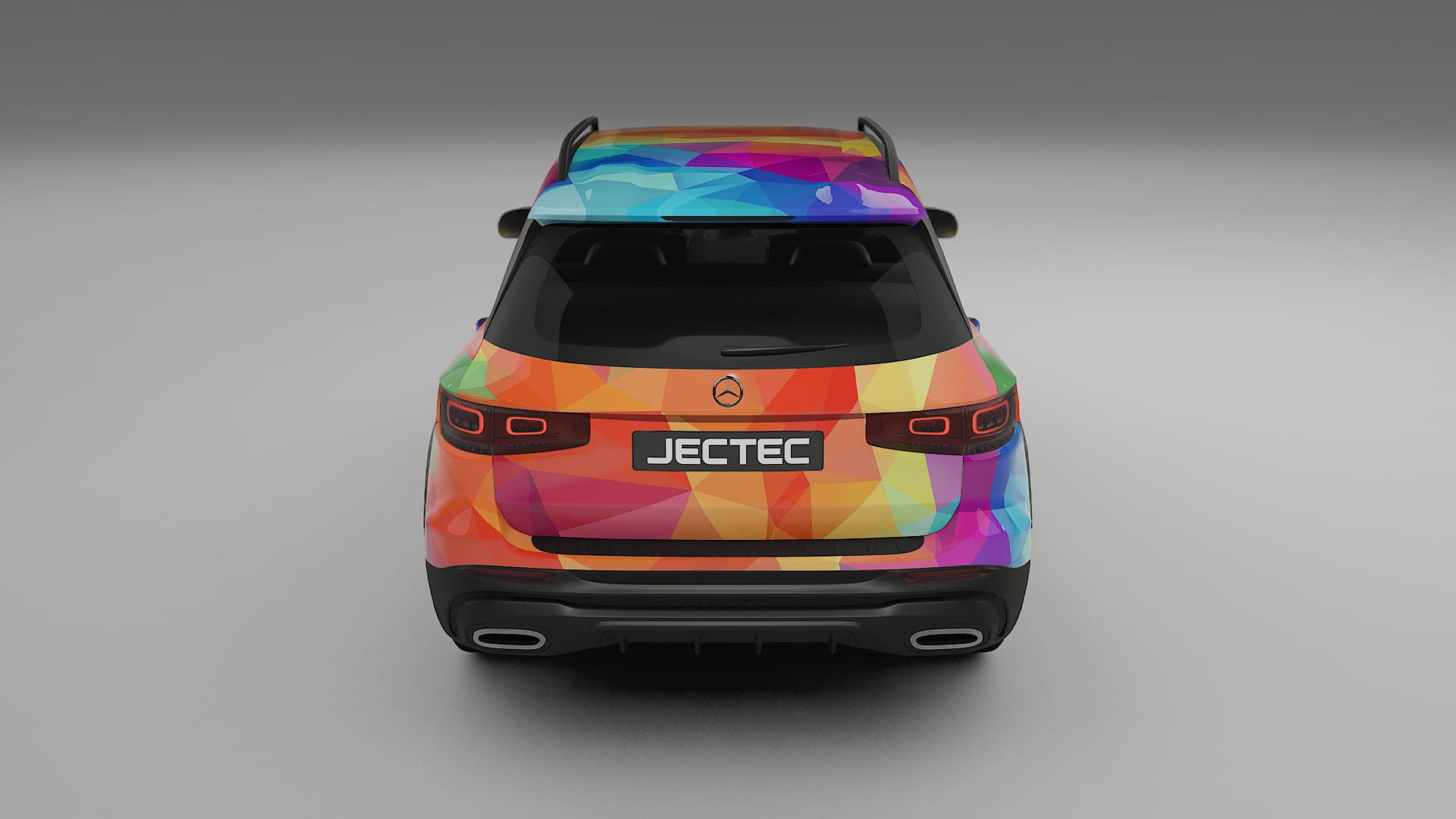 Mercedes AMG GLB VECTOR VIBE – Kit Wrap PPF Personalizat din Folie de Poliuretan Imprimabilă