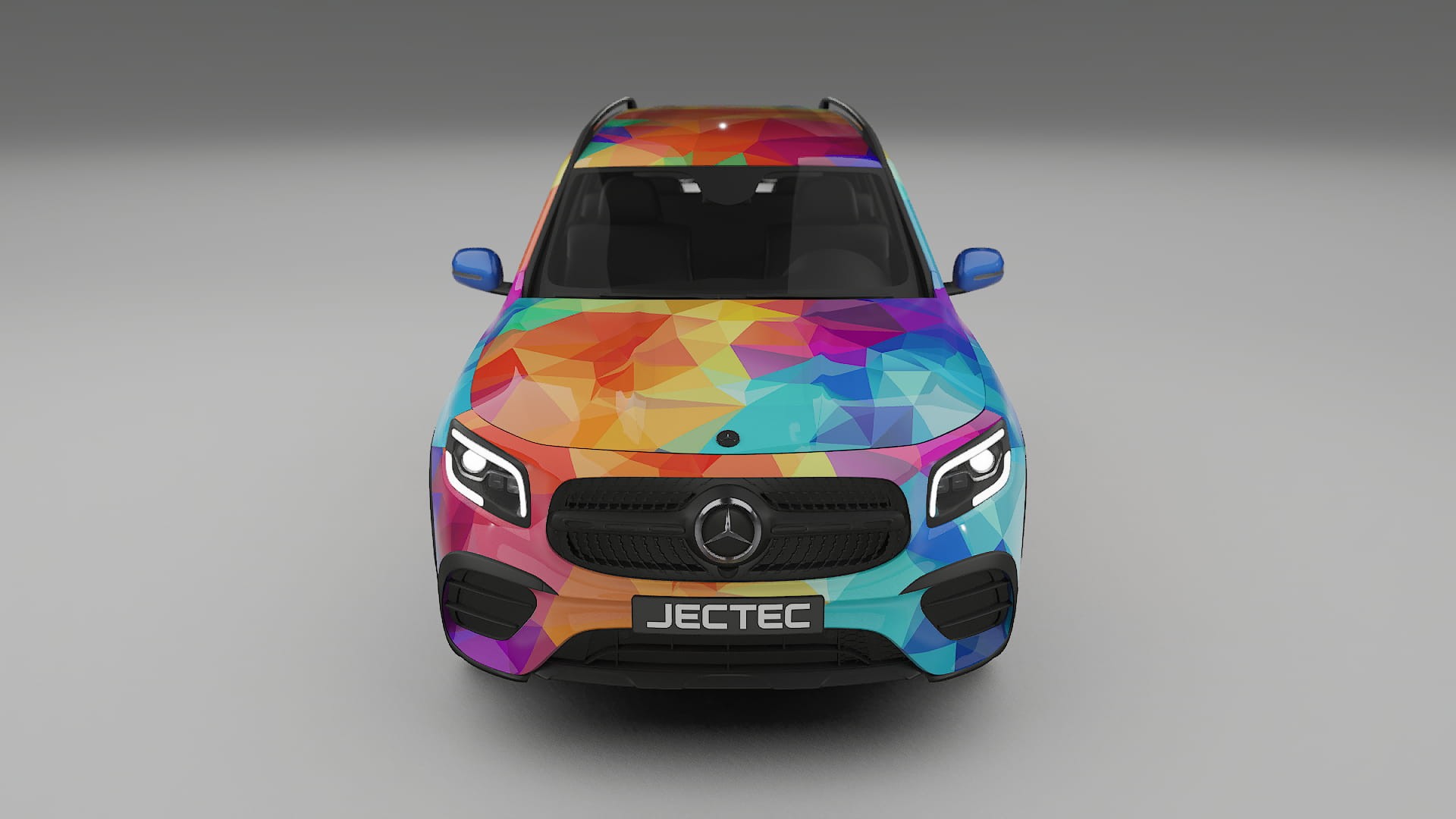 Mercedes AMG GLB VECTOR VIBE – Kit Wrap PPF Personalizat din Folie de Poliuretan Imprimabilă