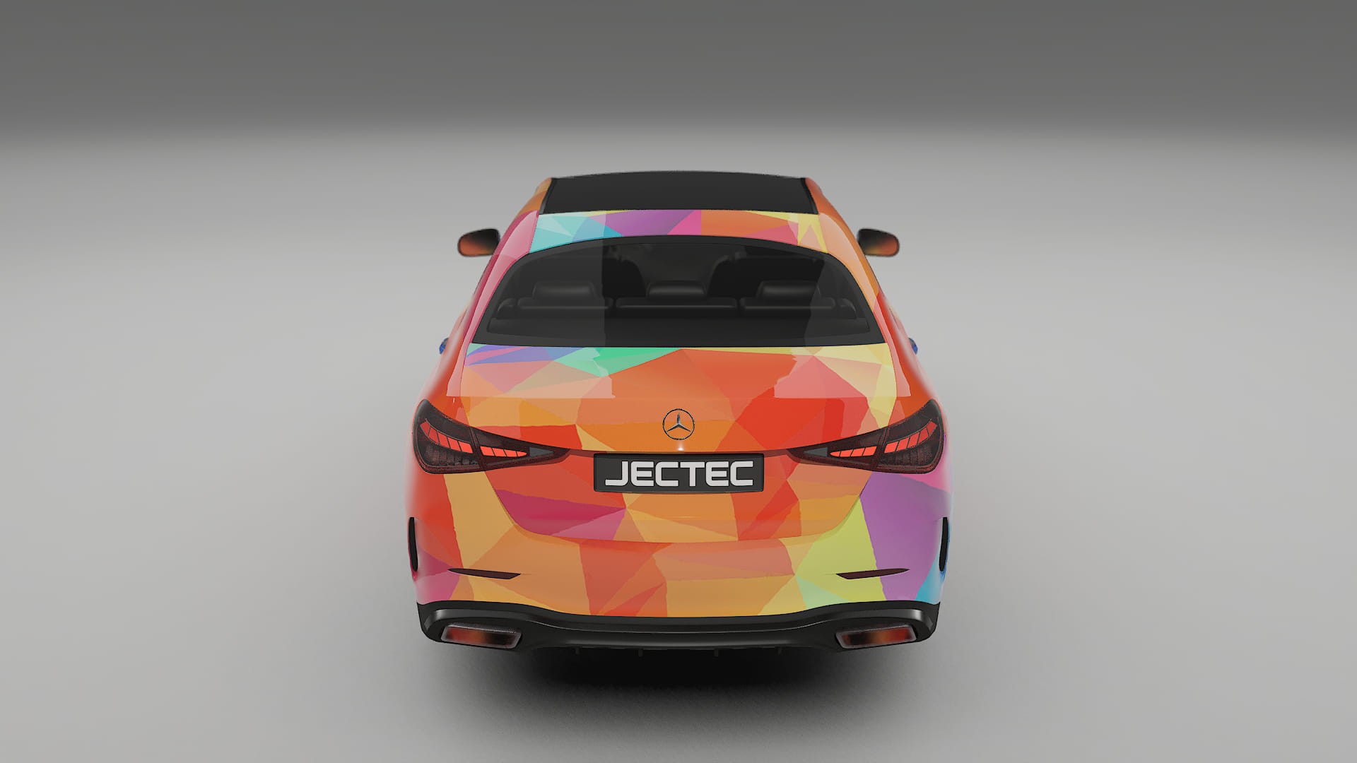 Mercedes C-class W206 VECTOR VIBE – Kit Wrap PPF Personalizat din Folie de Poliuretan Imprimabilă