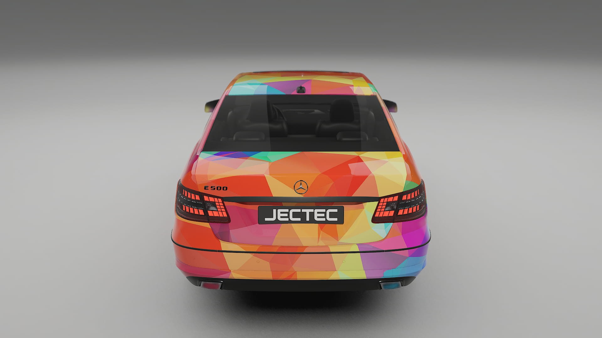 Mercedes E-class Sedan W212 Prefacelift pre-LCI VECTOR VIBE – Kit Wrap PPF Personalizat din Folie de Poliuretan Imprimabilă