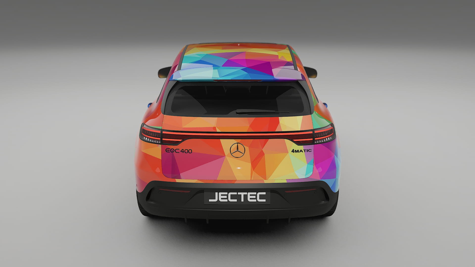 Mercedes EQC AMG VECTOR VIBE – Kit Wrap PPF Personalizat din Folie de Poliuretan Imprimabilă