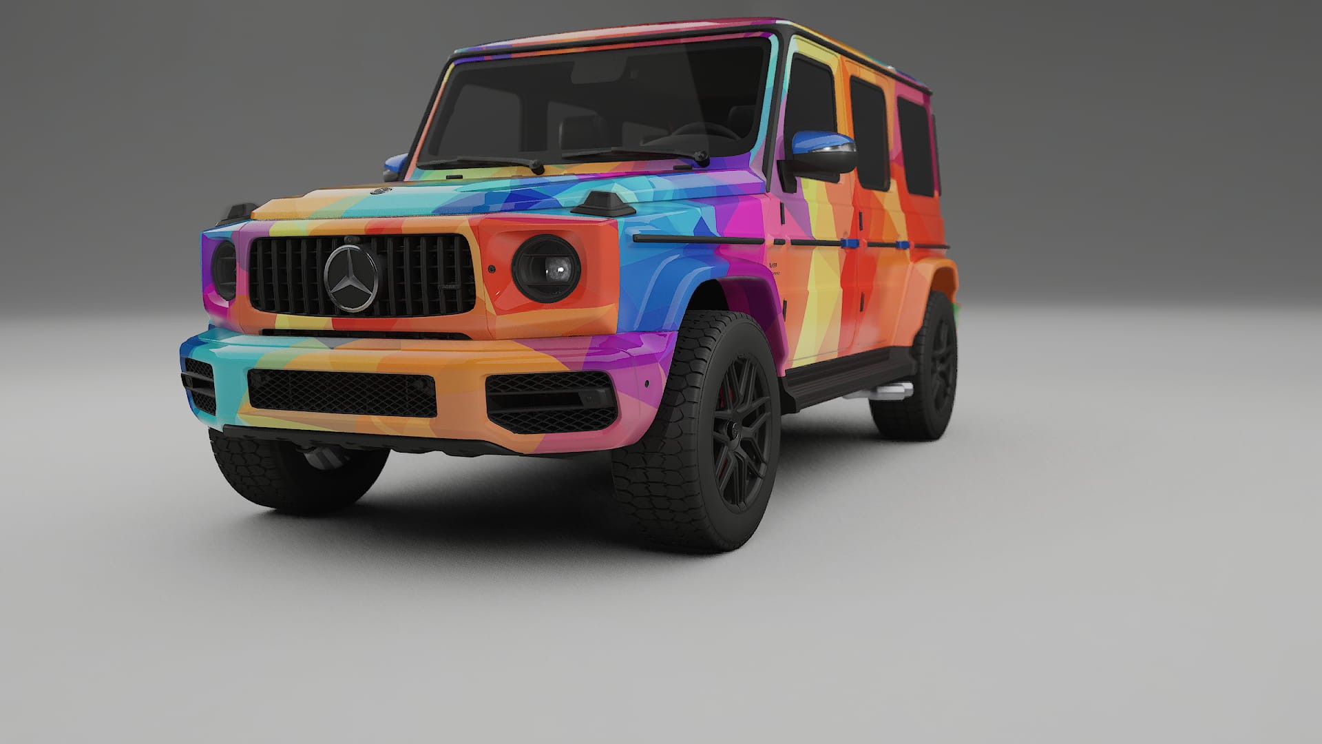 Mercedes G63 AMG W463A VECTOR VIBE – Kit Wrap PPF Personalizat din Folie de Poliuretan Imprimabilă